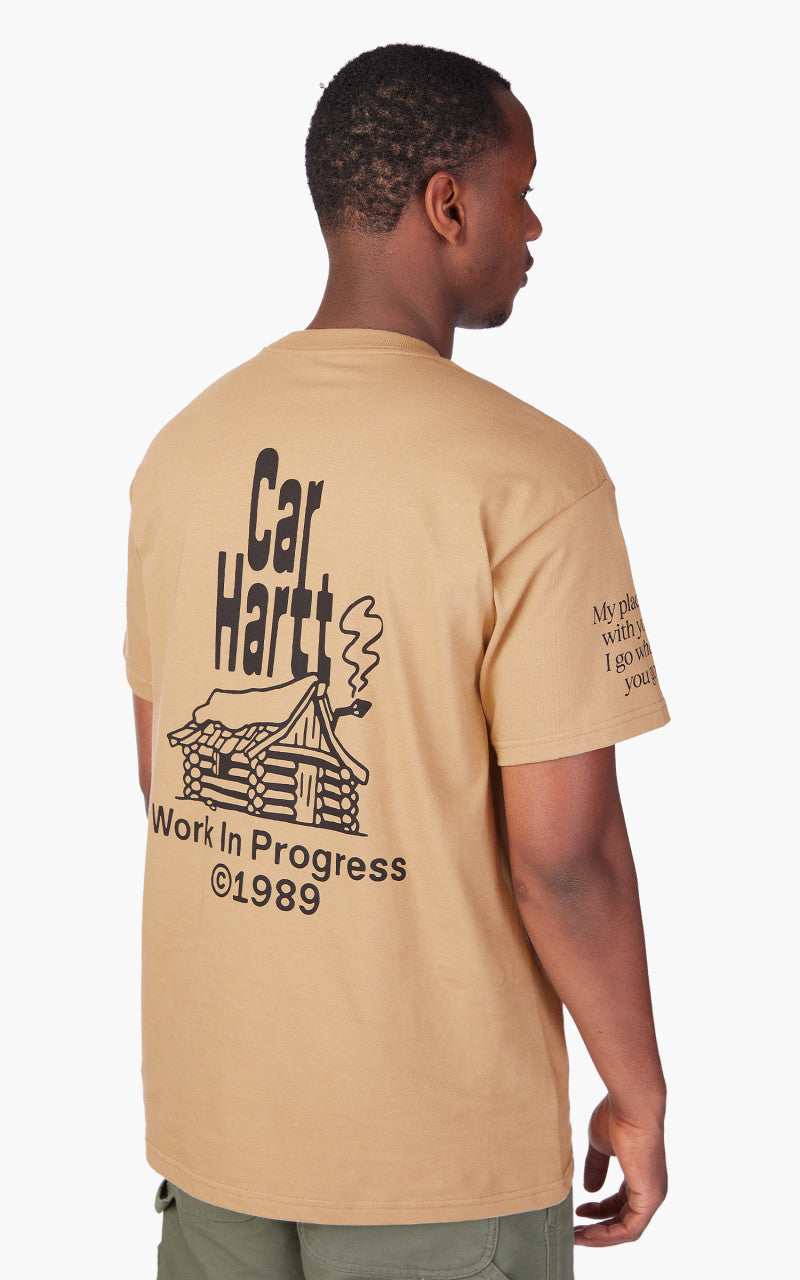 Carhartt WIP S/S Home T-Shirt Dusty H Brown/Black
