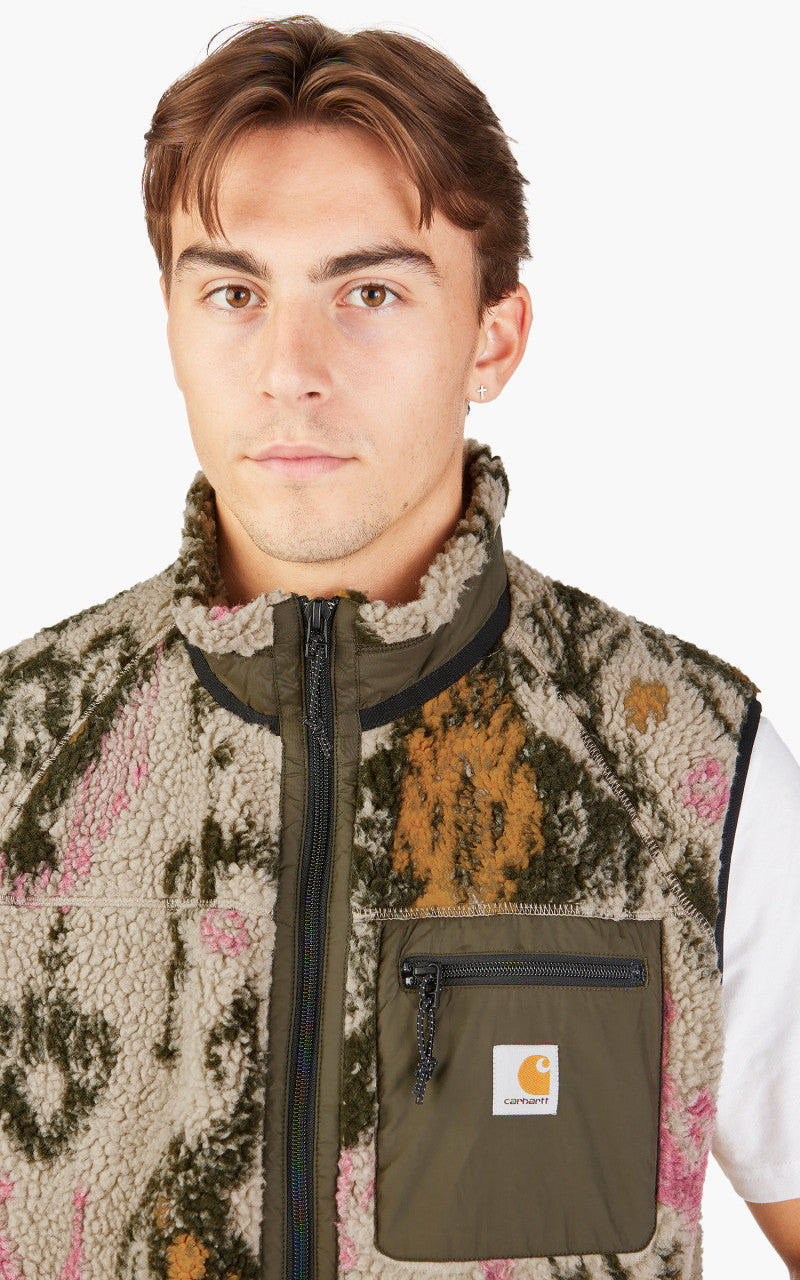 Carhartt WIP Prentis Vest Liner Baru Jacquard Wall/Cypress