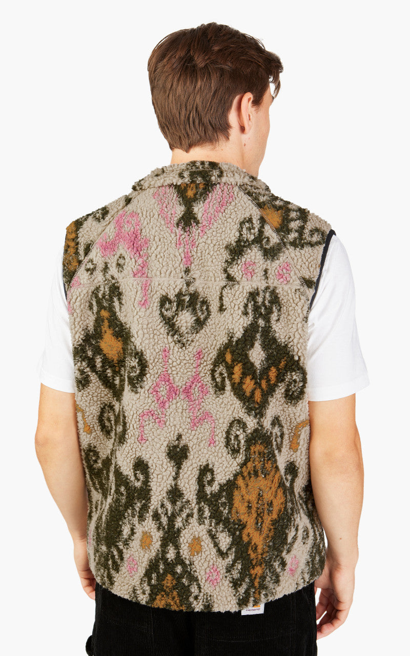 Carhartt WIP Prentis Vest Liner Baru Jacquard Wall/Cypress
