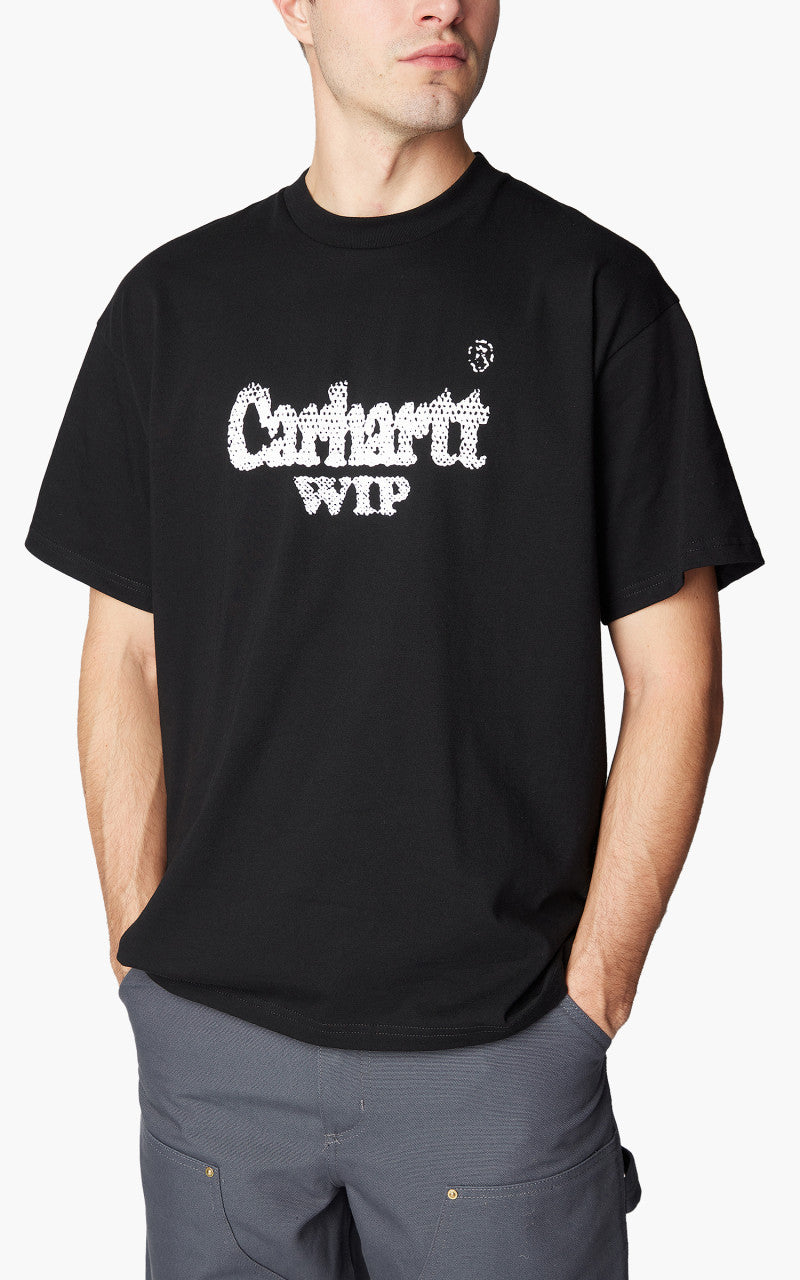 Carhartt WIP S/S Spree Halftone T-Shirt Black/White