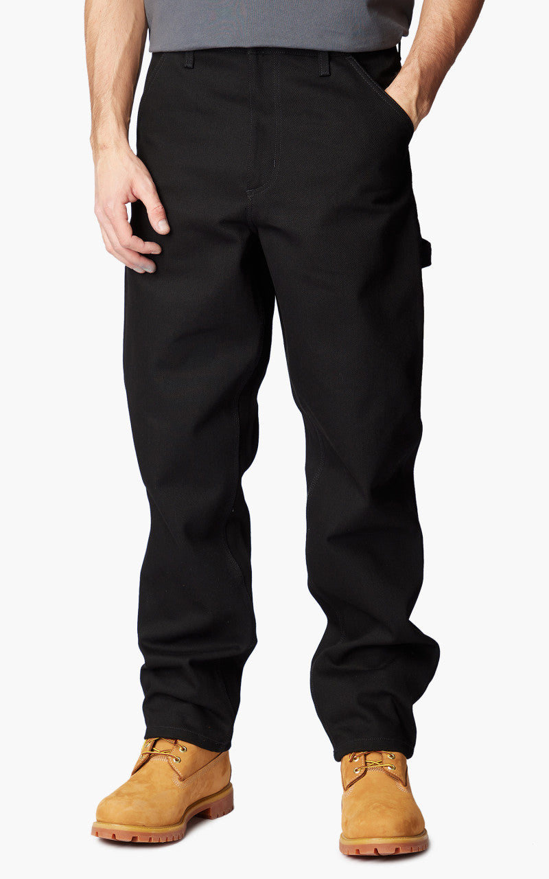 Carhartt WIP Single Knee Pant Smith Denim Rigid Black