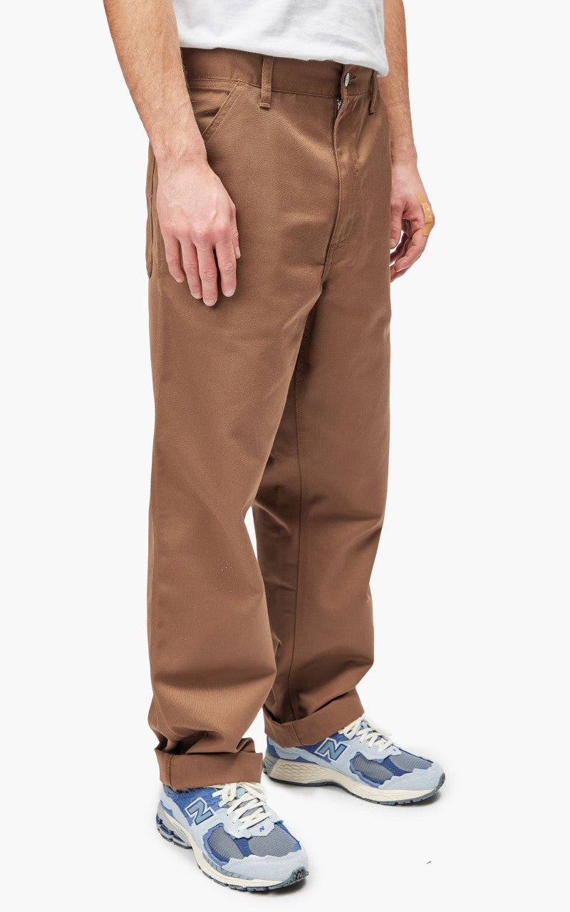 Carhartt WIP Simple Pant Denison Twill Rinsed Tamarind