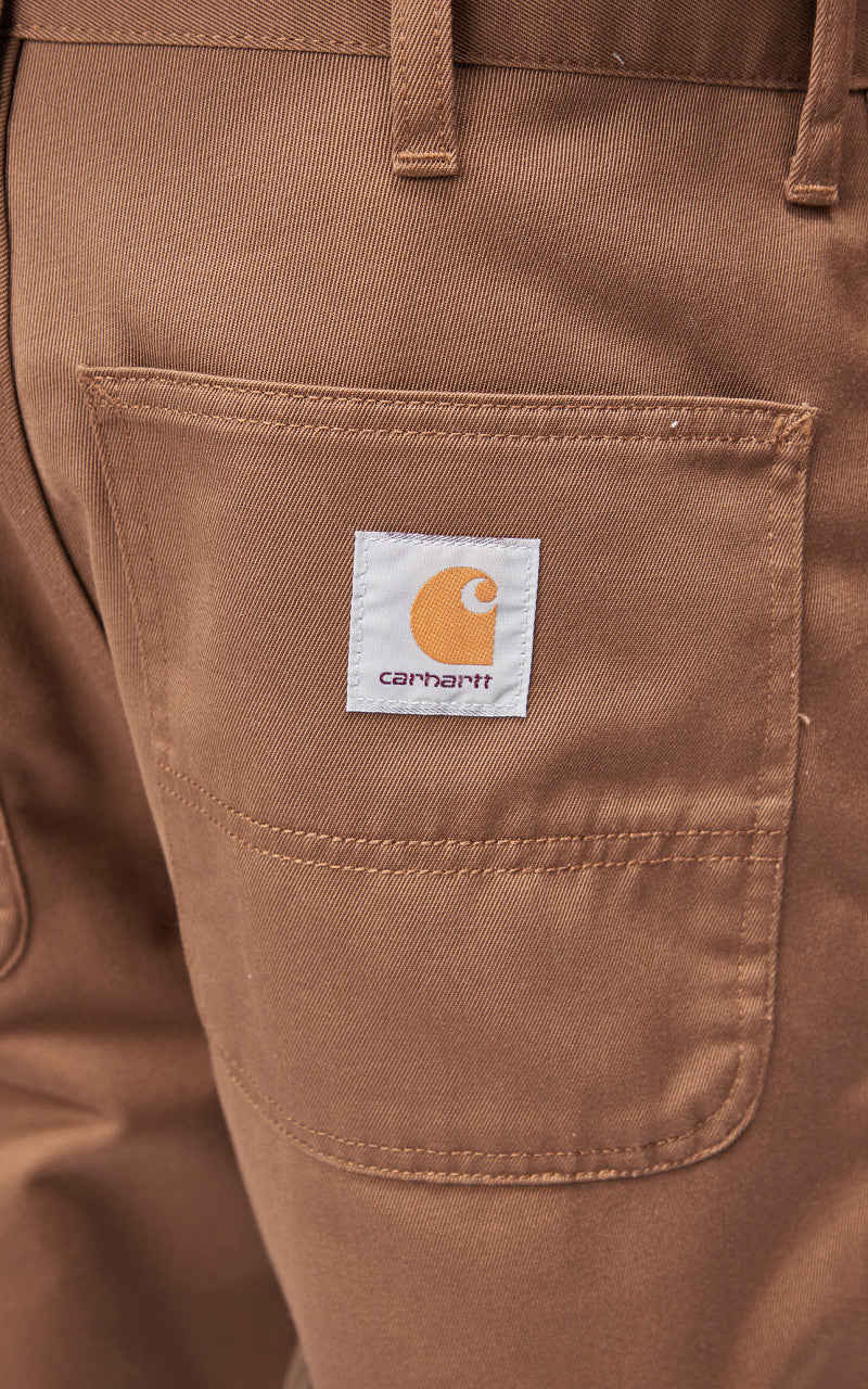 Carhartt WIP Simple Pant Denison Twill Rinsed Tamarind