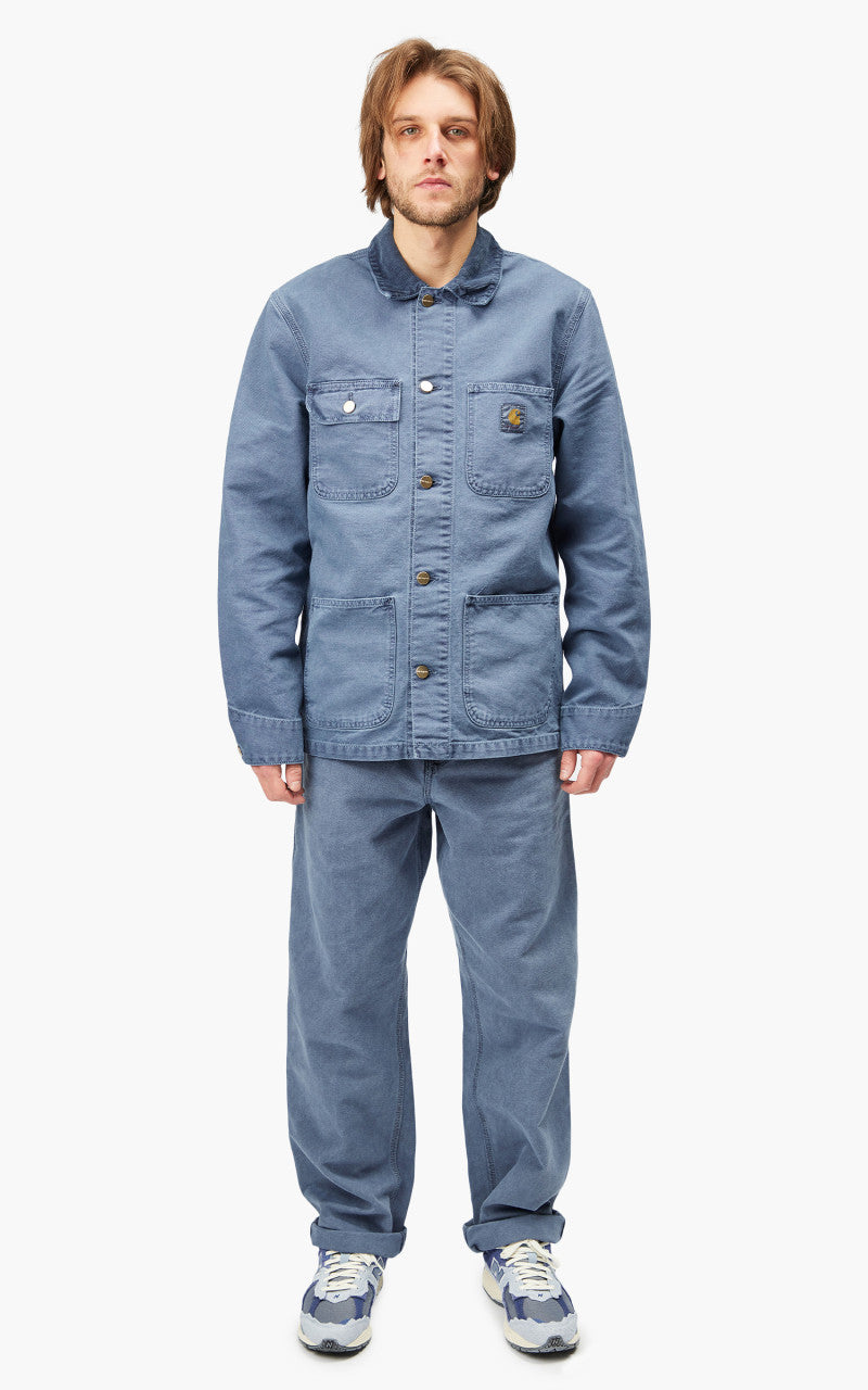 Carhartt WIP Michigan Coat Storm Blue Faded