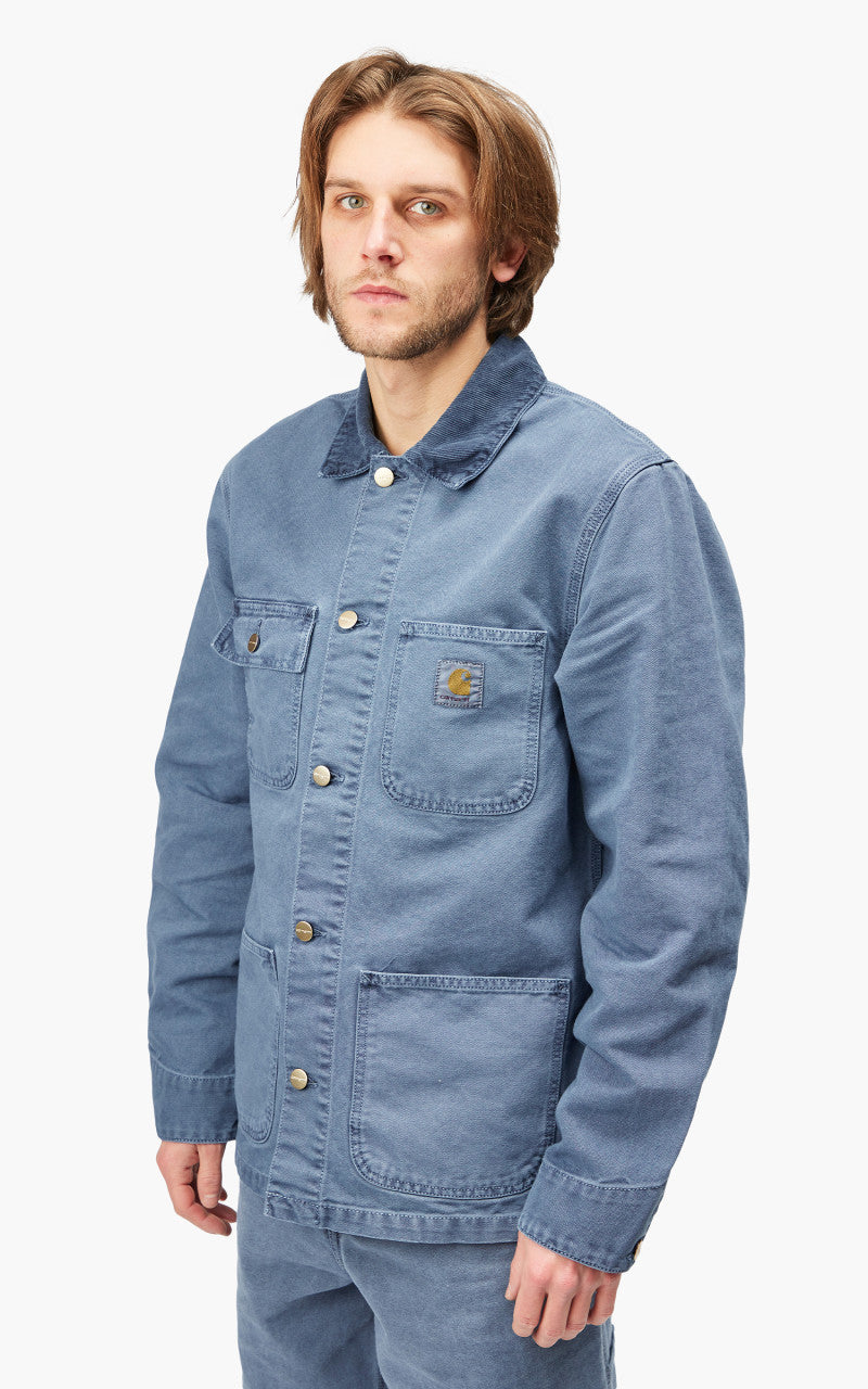 Carhartt WIP Michigan Coat Storm Blue Faded