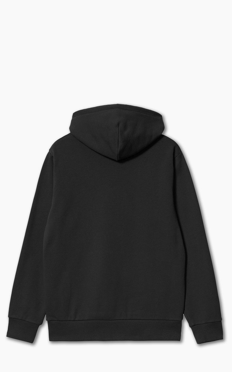 Carhartt WIP Hooded Script Embroidery Sweat Black/White