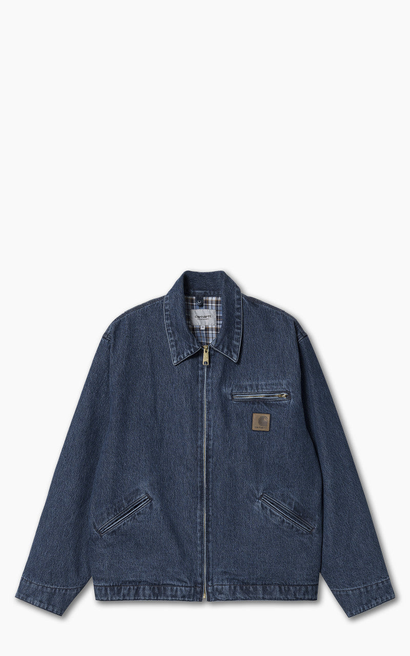 Carhartt WIP Rider Jacket Blue Stone Washed Carhartt WIP Rider Jacket Blue Stone Washed