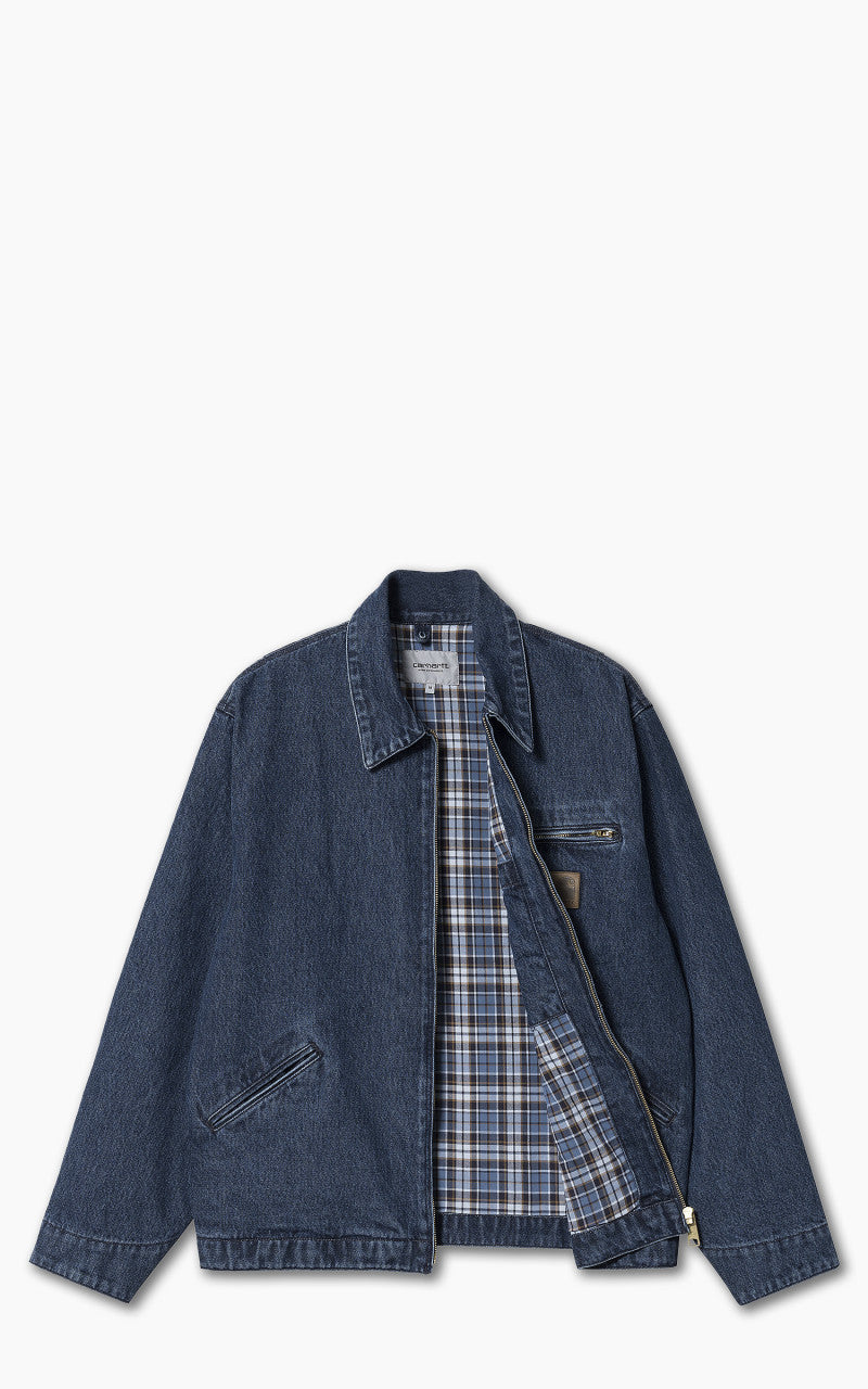 Carhartt WIP Rider Jacket Blue Stone Washed