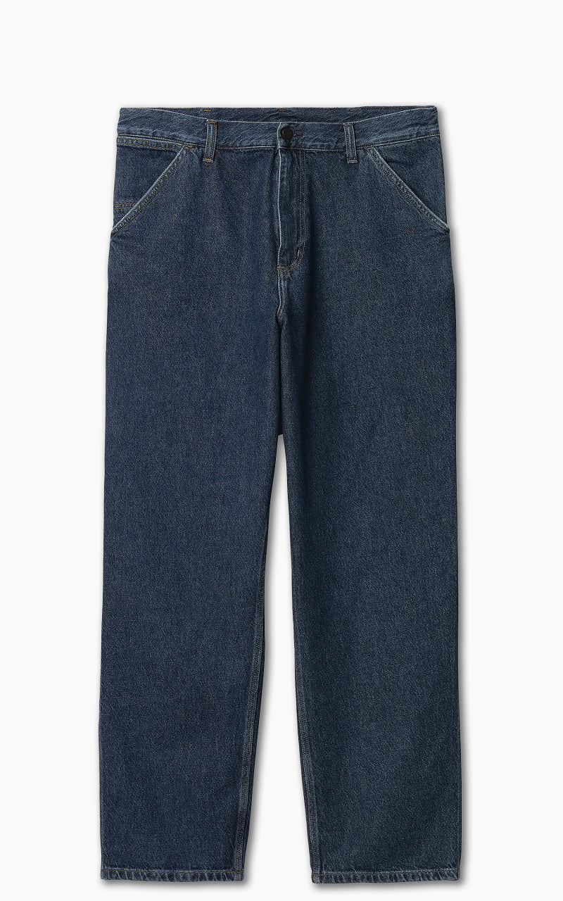 Carhartt WIP Single Knee Pant Smith Denim Stone Washed Blue