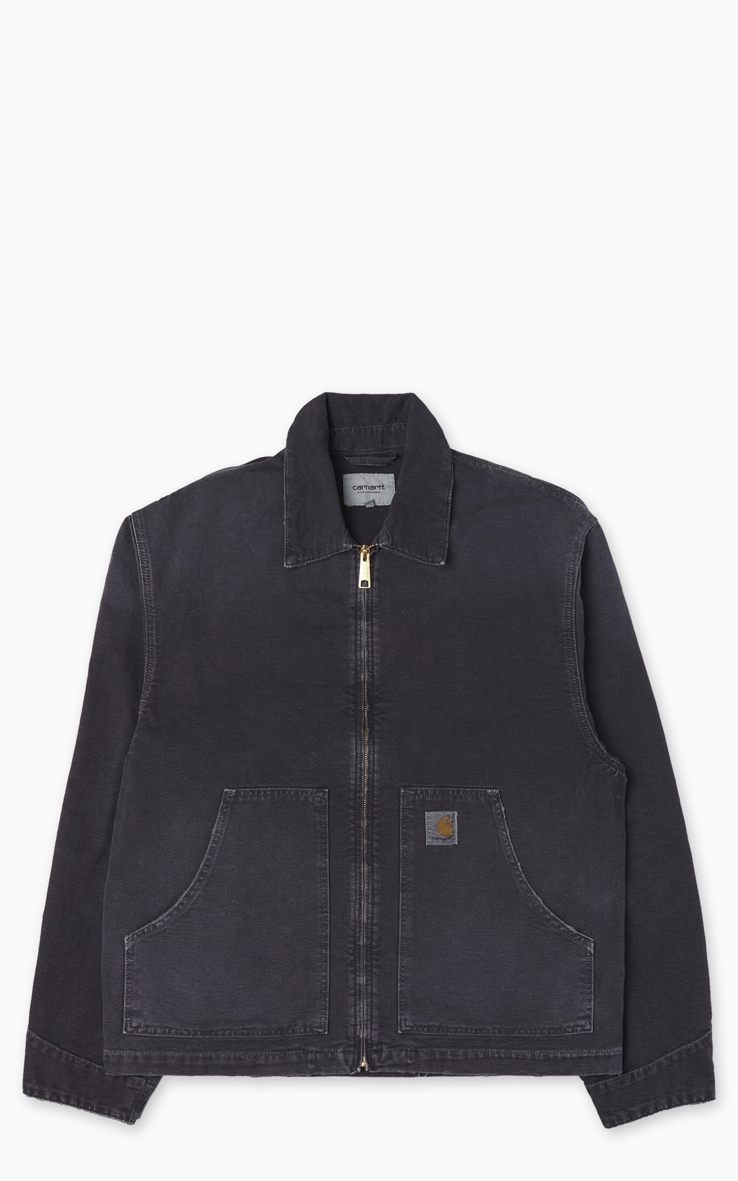 Carhartt WIP OG Arcan Jacket Dearborn Canvas Destroy Wash Black/Black