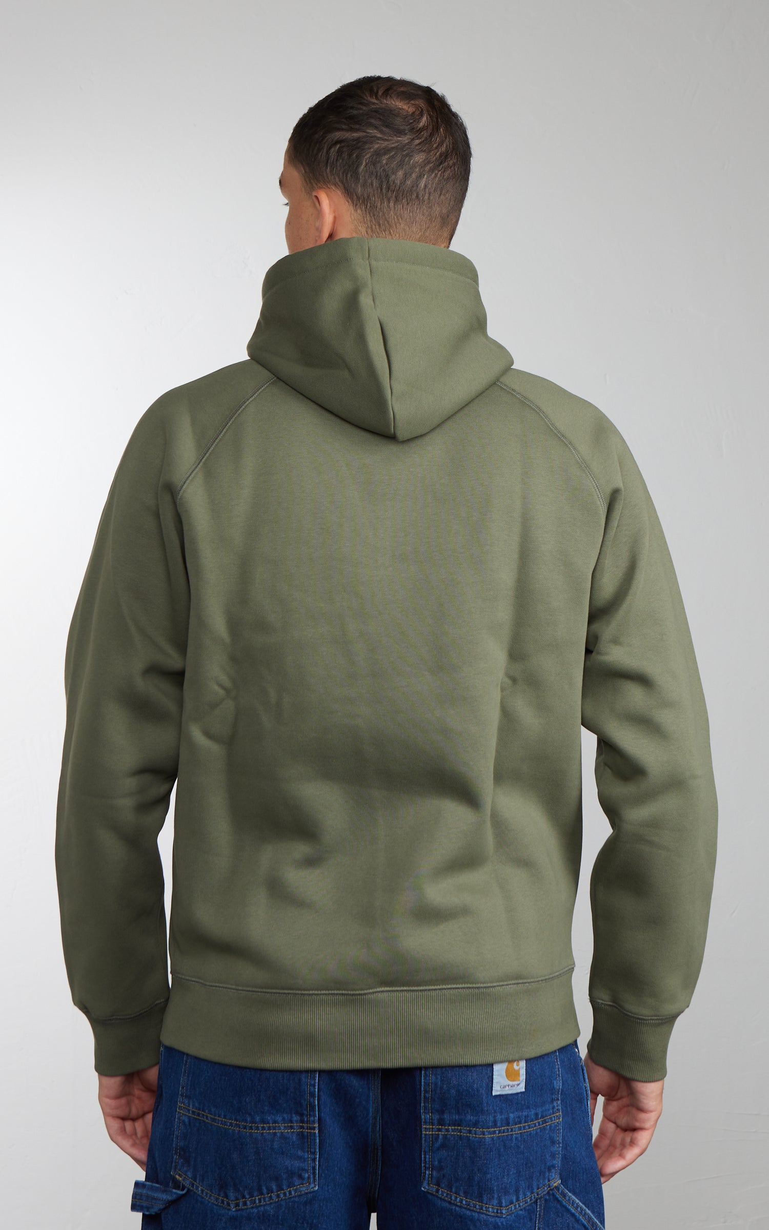 Carhartt WIP Hooded Chase Sweatshirt Leaf/Gold
