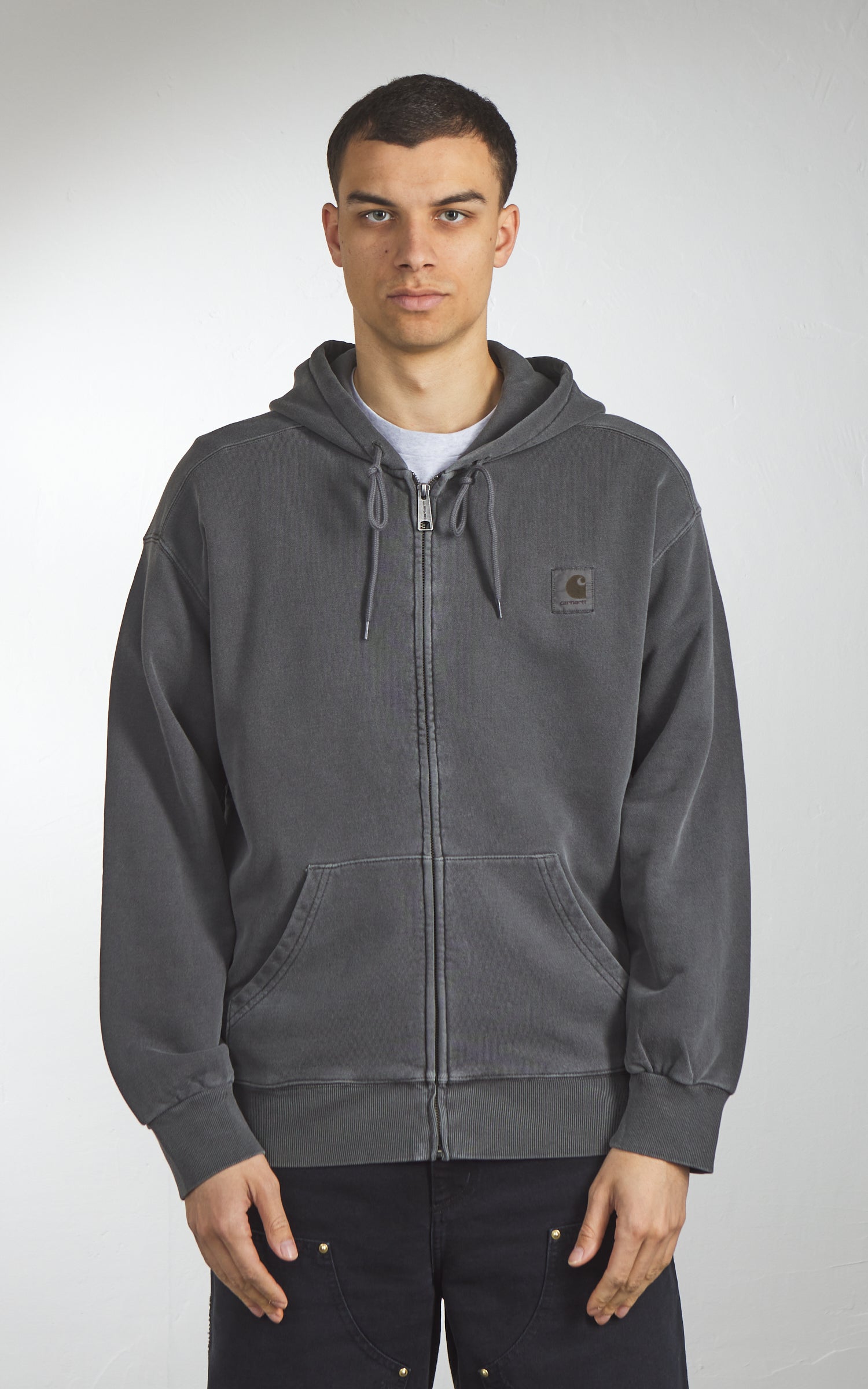 Carhartt WIP Hooded Nelson Jacket Black