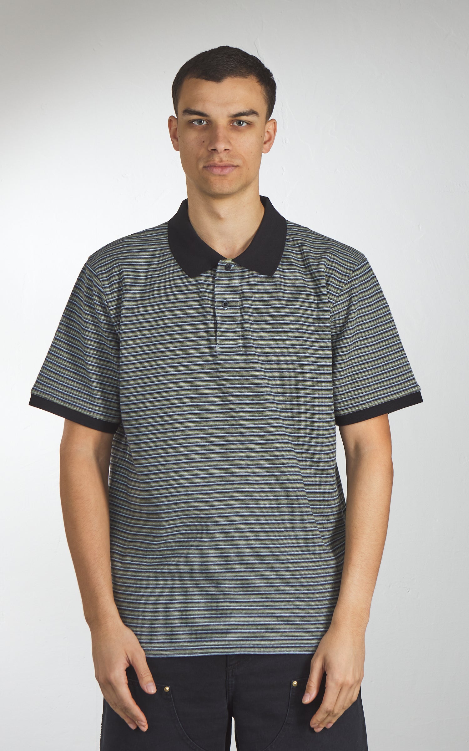 Carhartt WIP S/S Dion Polo Dion Stripe/Icaria