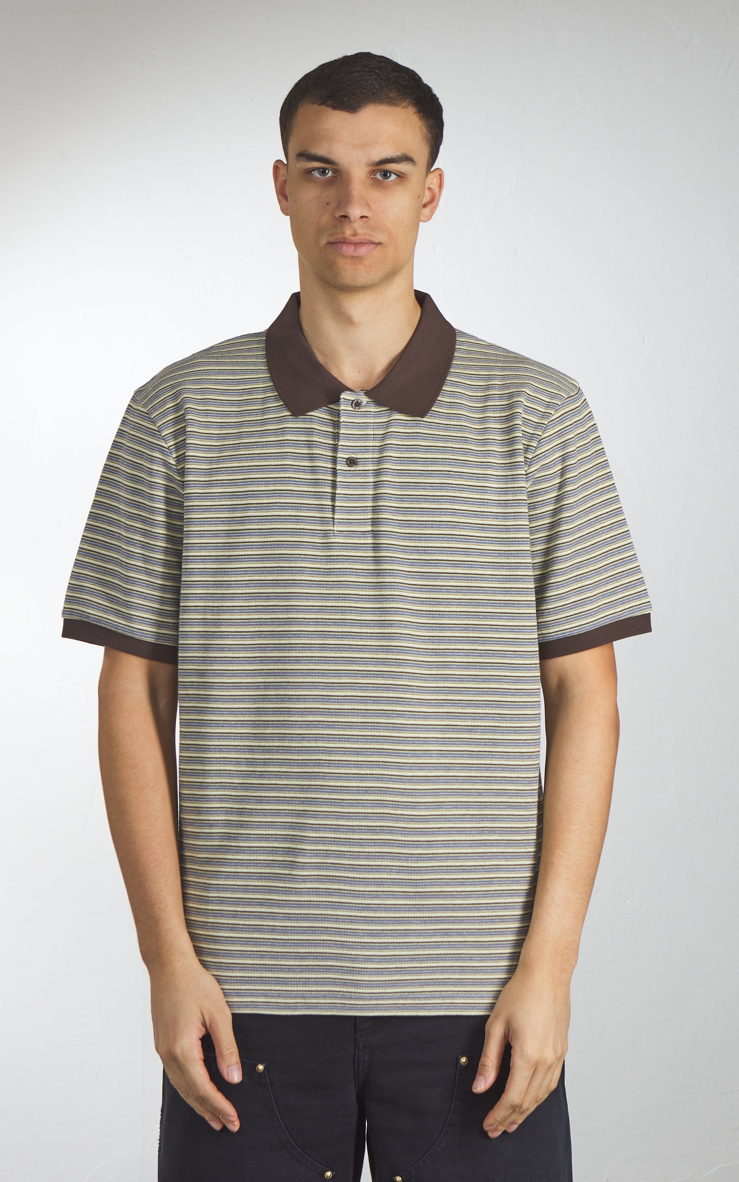 Carhartt WIP S/S Dion Polo Dion Stripe/Wax