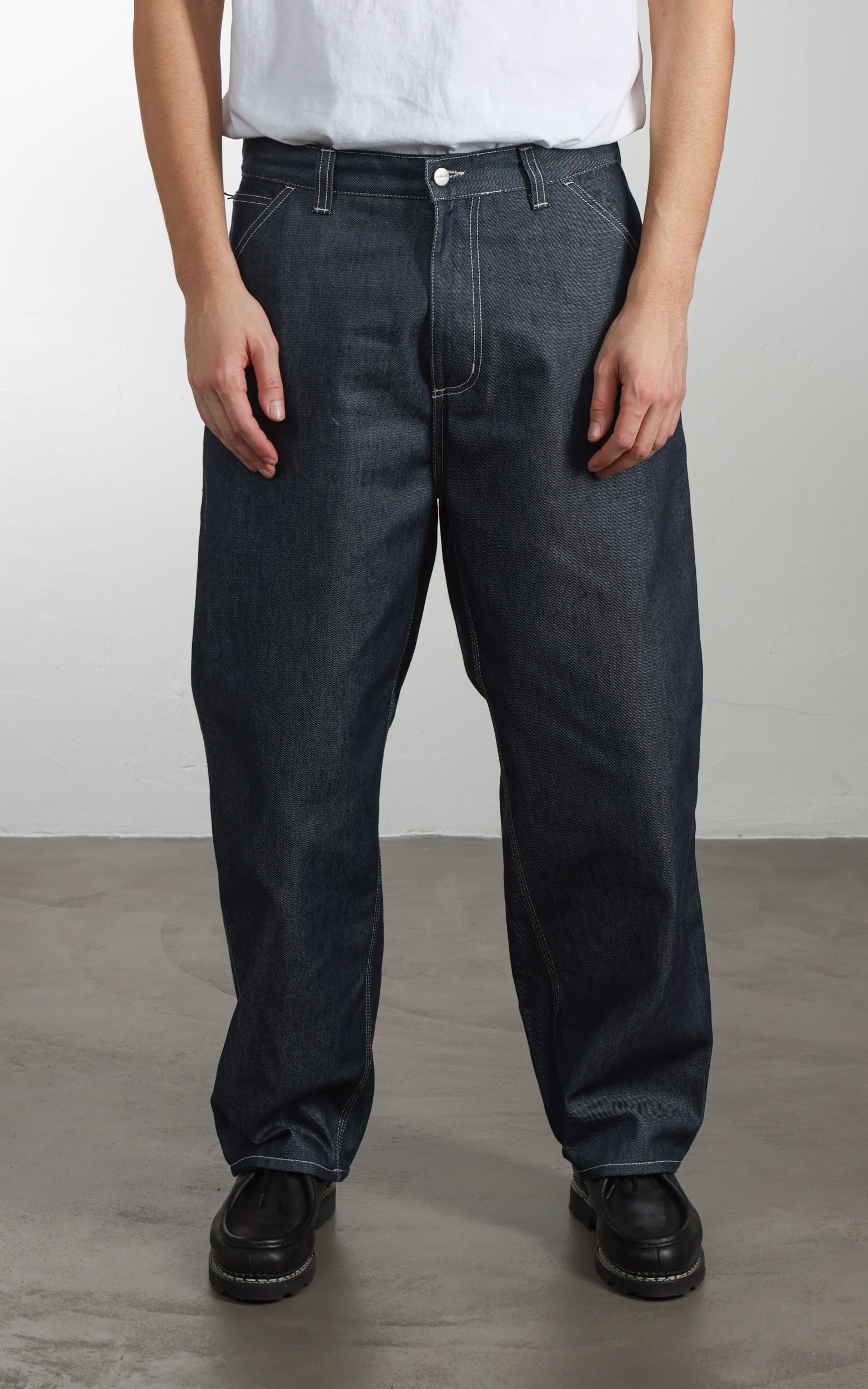 Carhartt WIP OG Single Knee Pant Melbourne Denim Blue Rigid