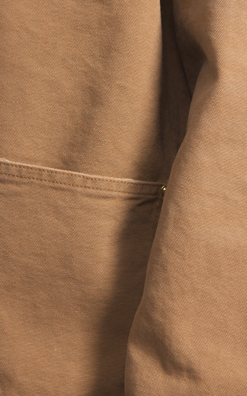 Carhartt WIP OG Chore Coat Dearborn Canvas Aged Hamilton Brown/Tobacco