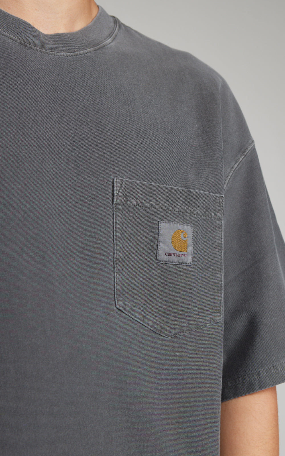 Carhartt WIP S/S Loose Pocket T-Shirt Garment Dyed Black
