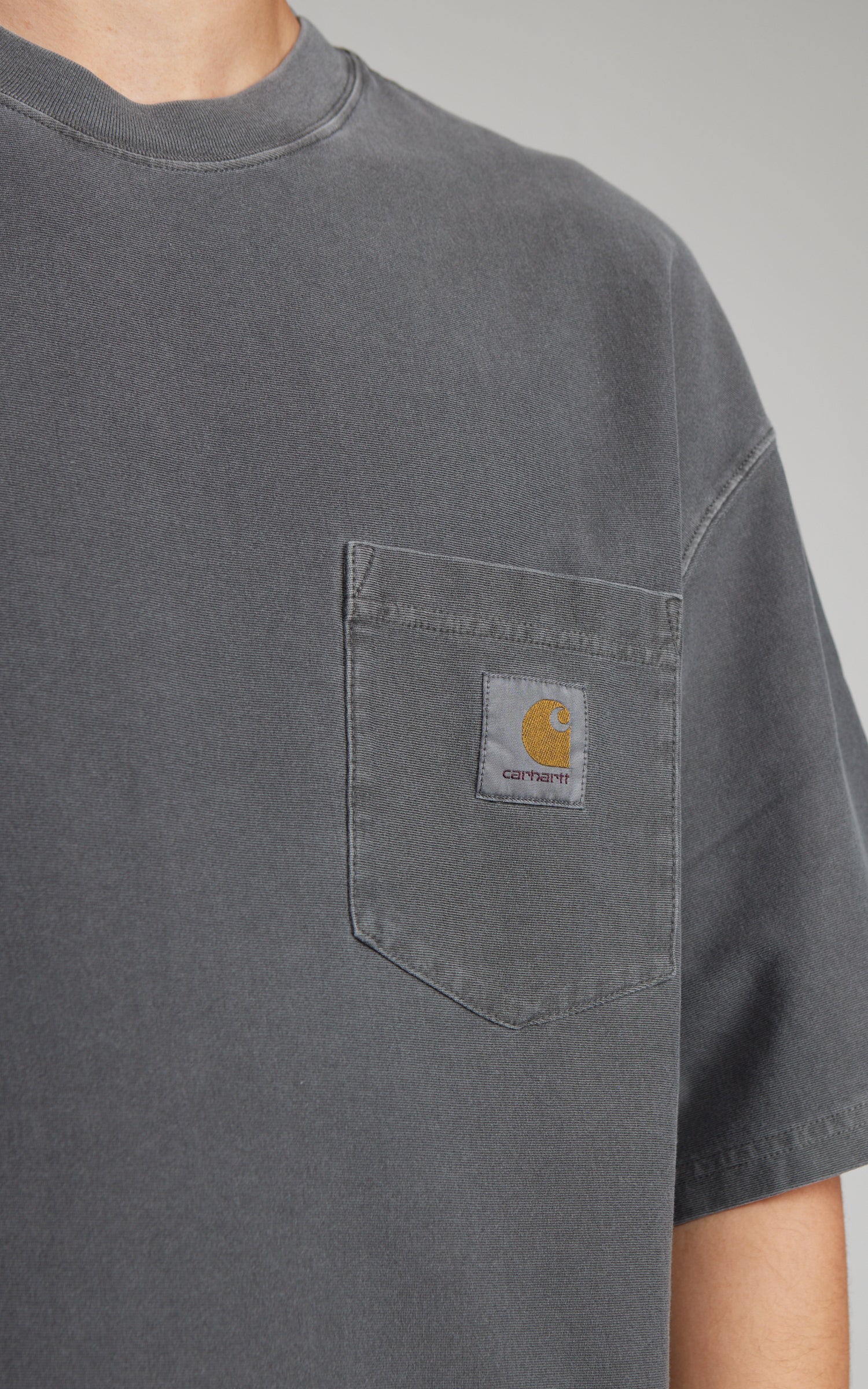 Carhartt WIP S/S Loose Pocket T-Shirt Garment Dyed Black