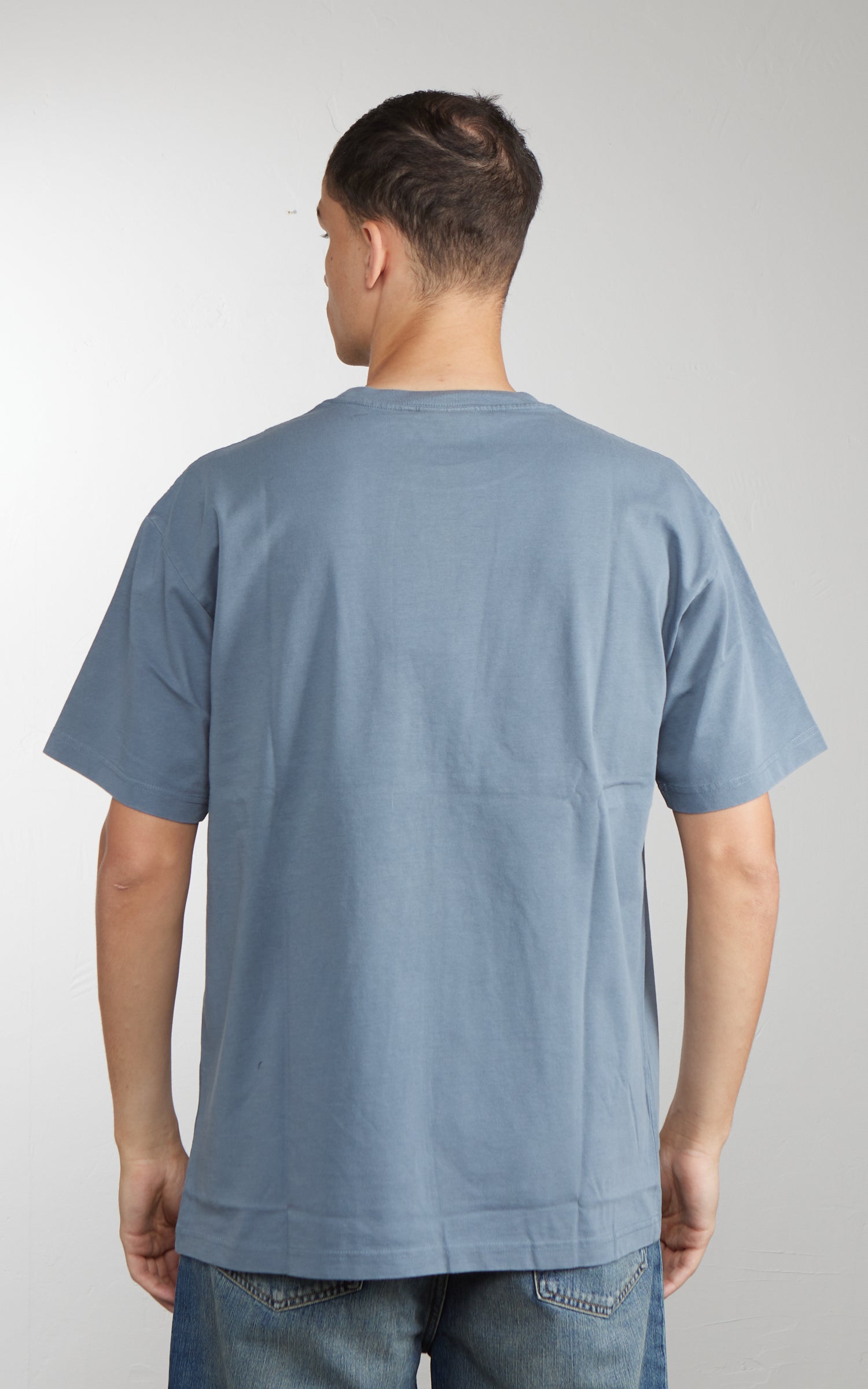 Carhartt WIP S/S WIP III T-Shirt Heavy Stone Wash Cozy Blue