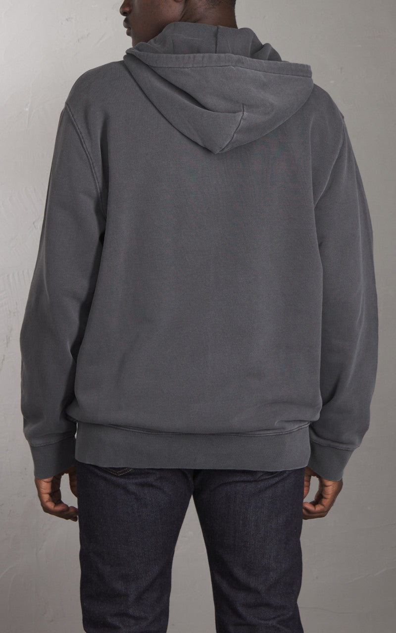 Carhartt WIP Hooded Duster Script Jacket Black