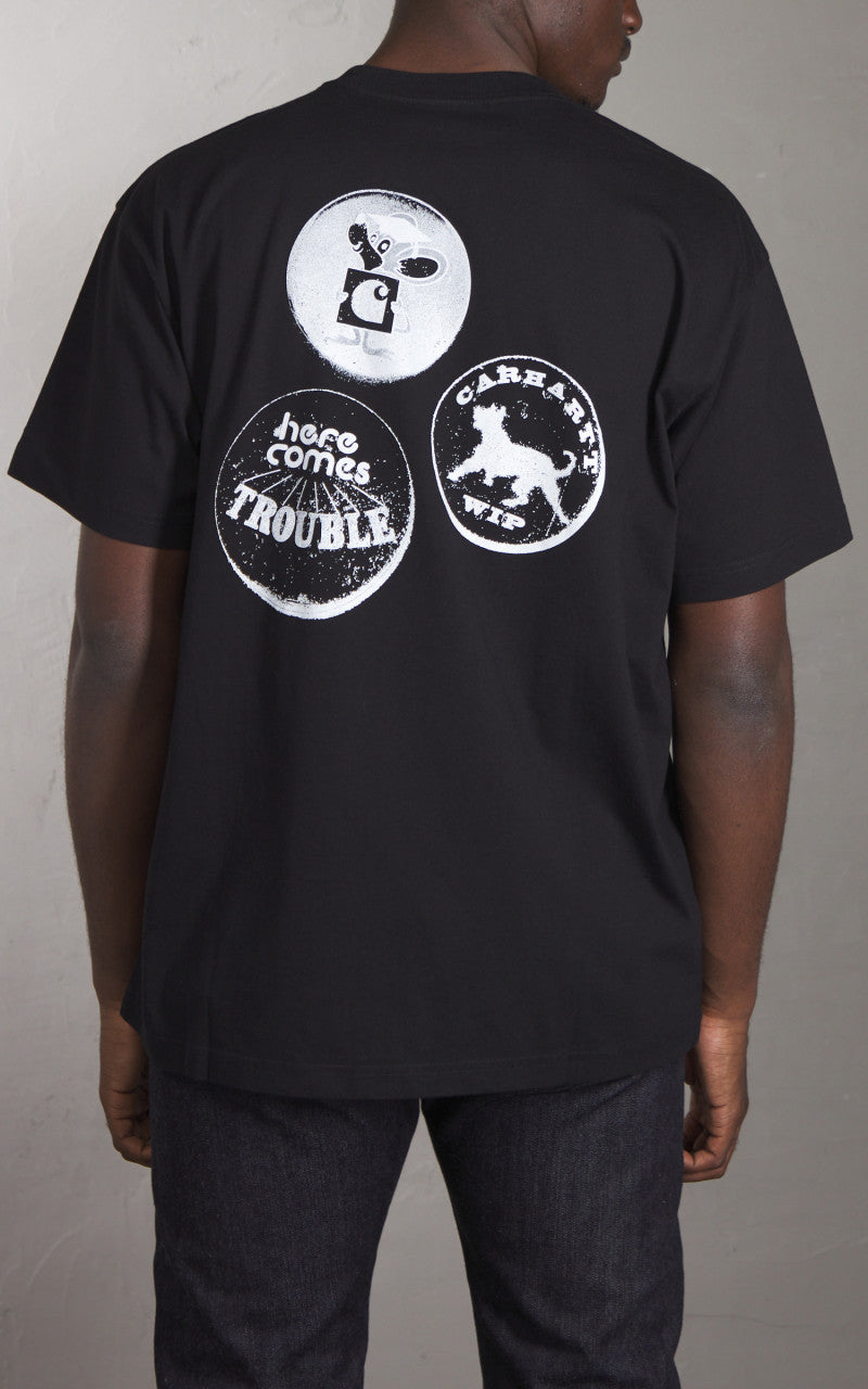 Carhartt WIP S/S Pins T-Shirt Black/White