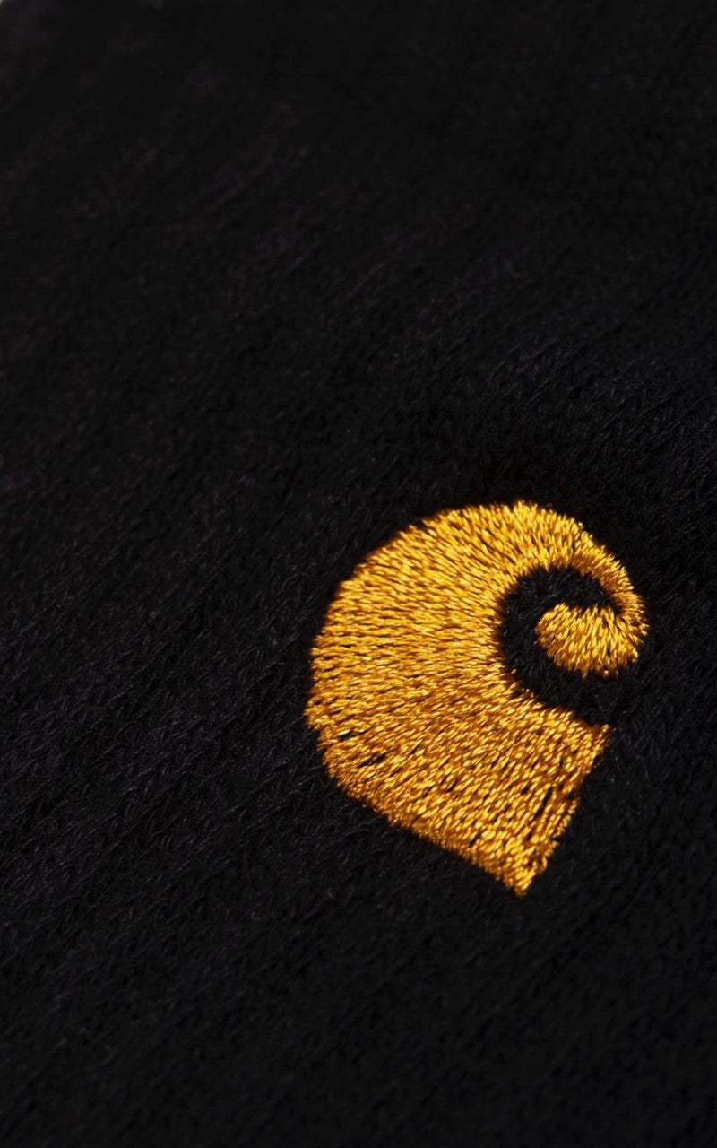 Carhartt WIP Chase Socks Black/Gold
