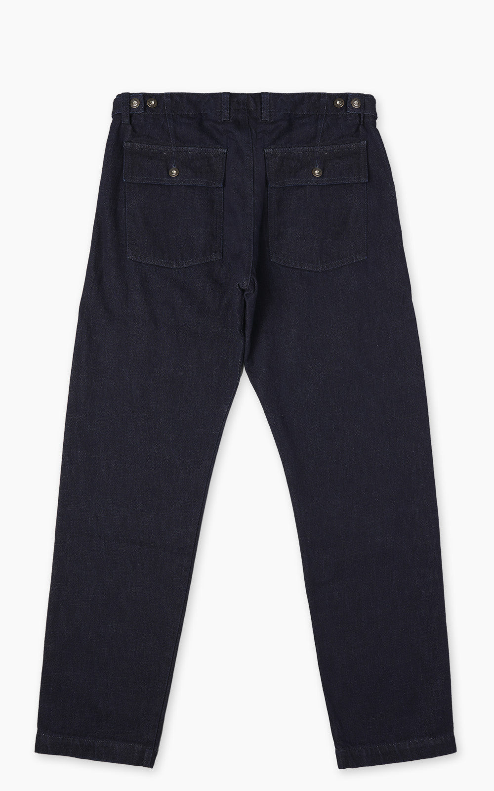 Chesapeake's Fatigue Pant Denim Selvedge Rinsed Indigo