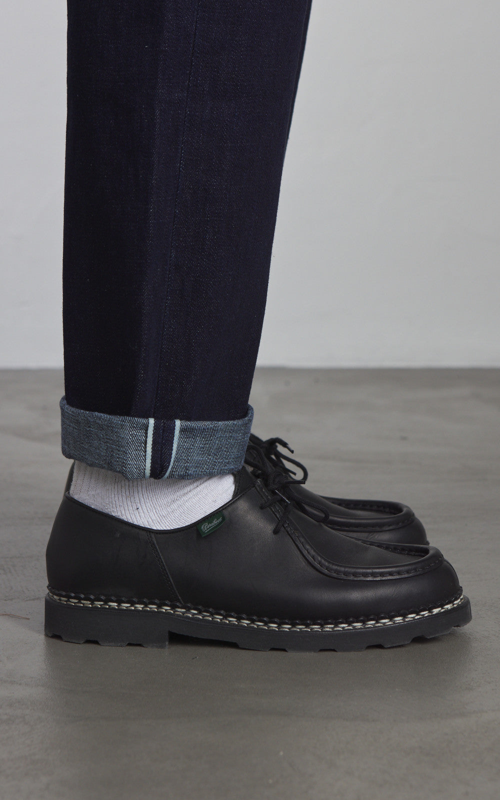 Chesapeake's Fatigue Pant Denim Selvedge Rinsed Indigo