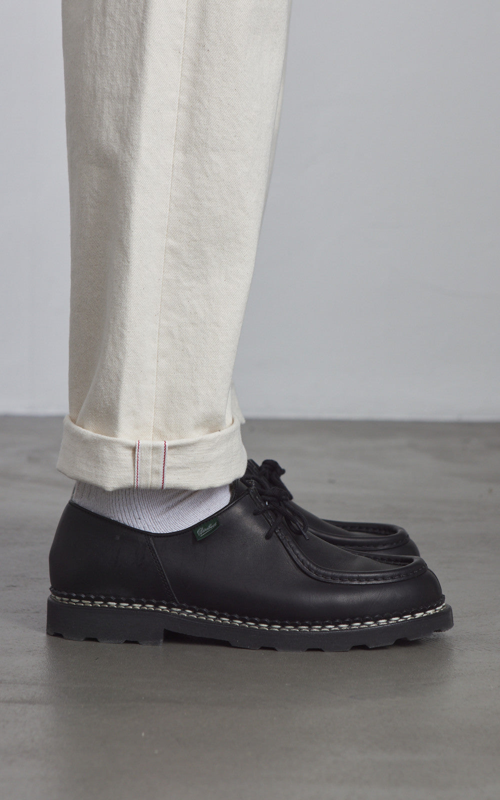 Chesapeake's Fatigue Pant Denim Selvedge Rinsed Natural