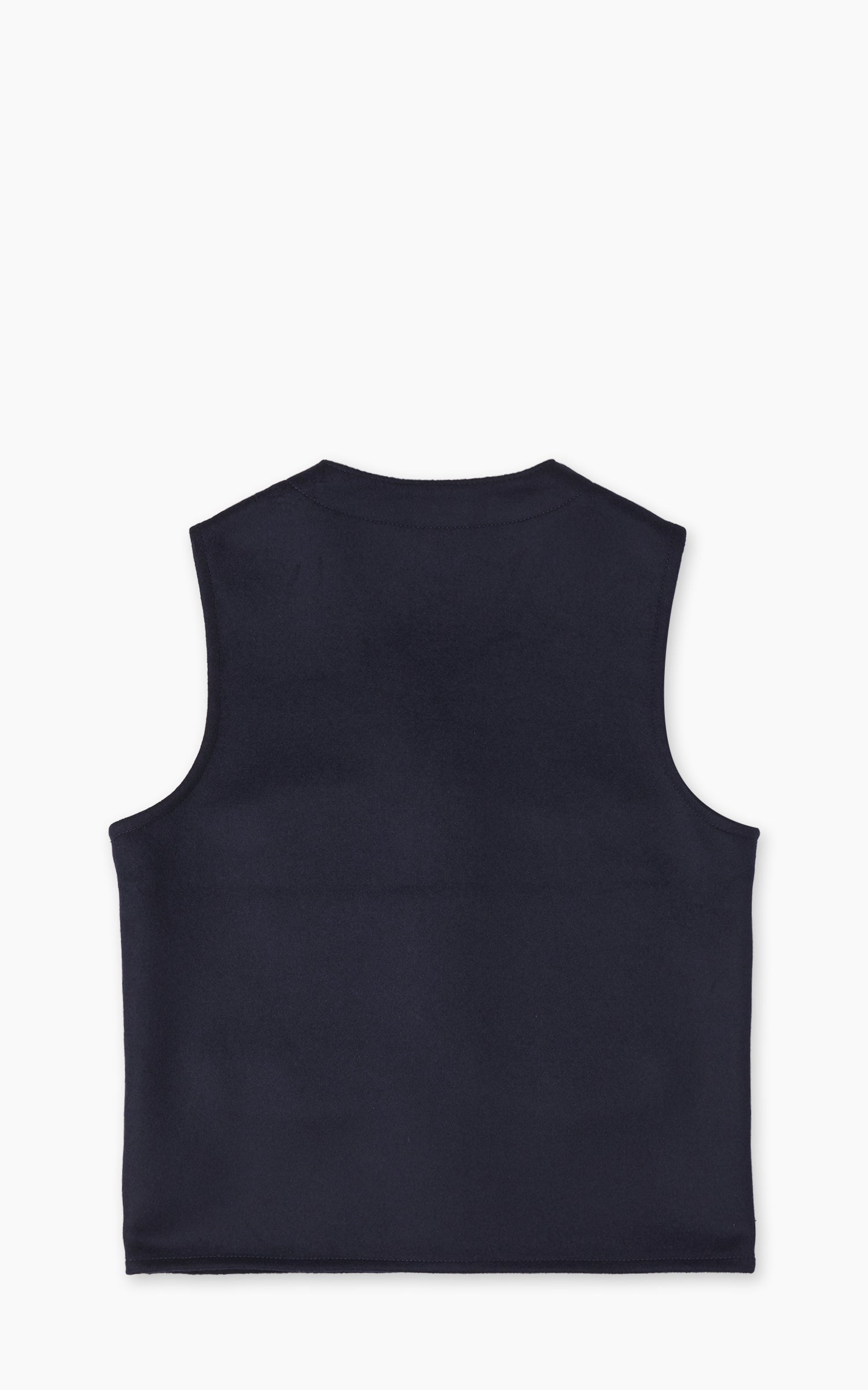 Chesapeake's Oregon Heavyweight Wool Vest Navy Blue