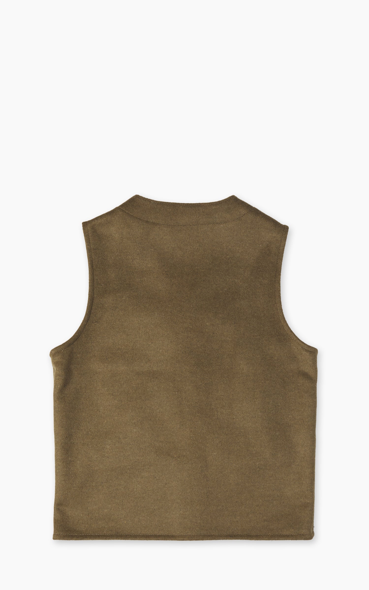 Chesapeake's Oregon Heavyweight Wool Vest Olive Green