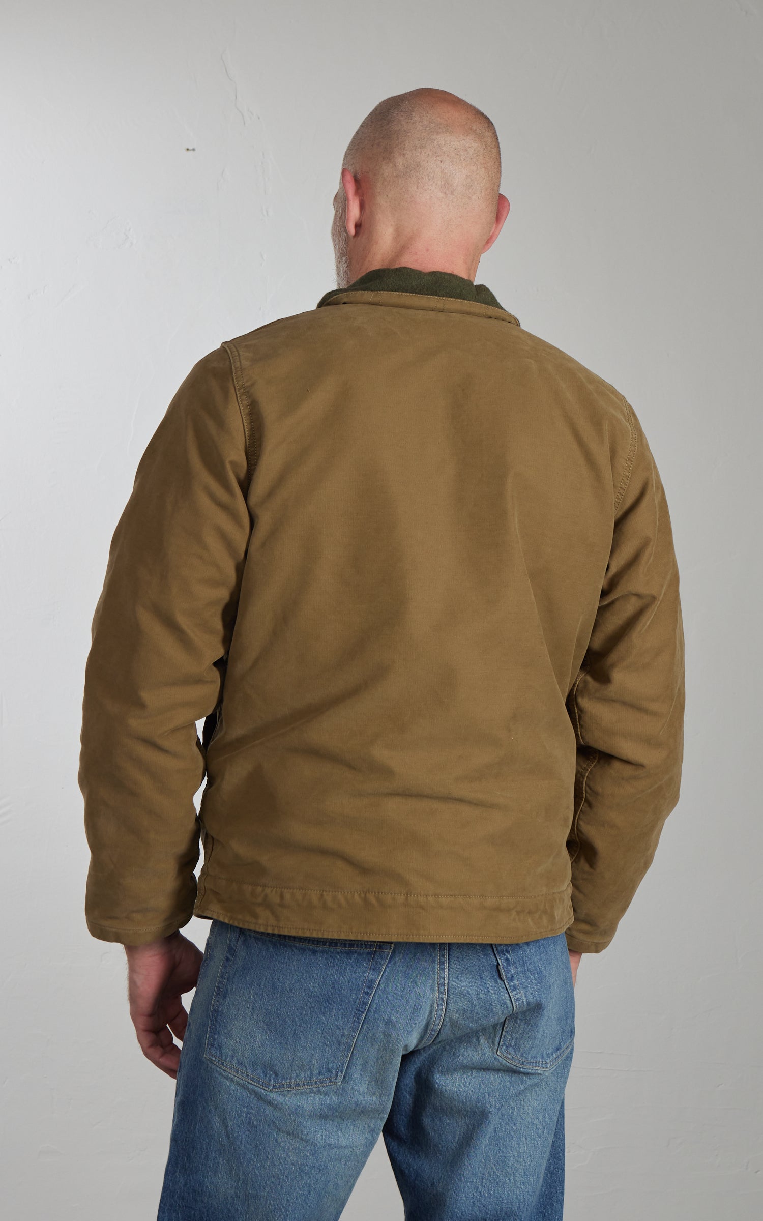 Chesapeake's Jungle Cloth Wilson Deck Jacket Khaki Green