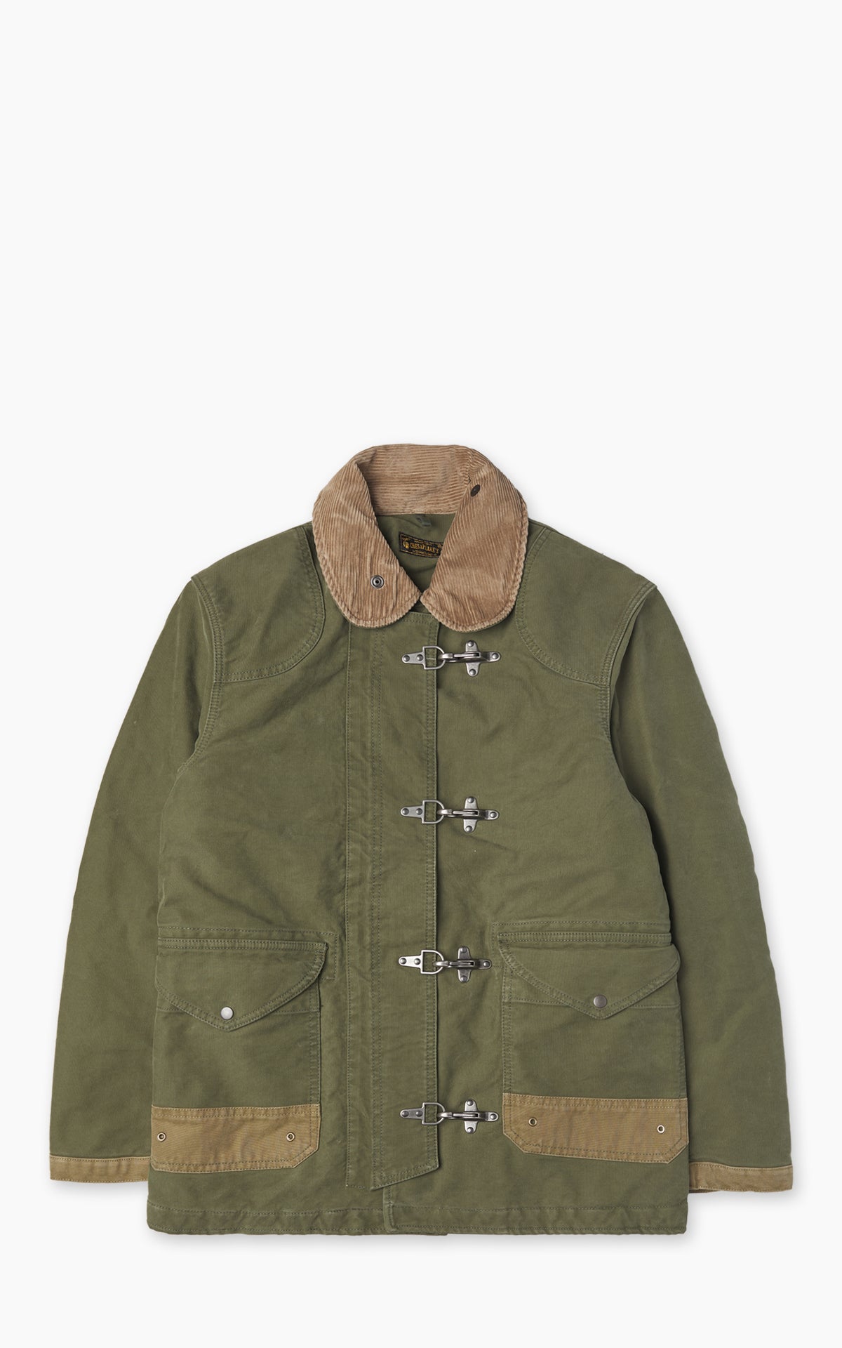 BELVET Leopard Lined Fireman Jacket BELVET Leopard Lined Fireman 