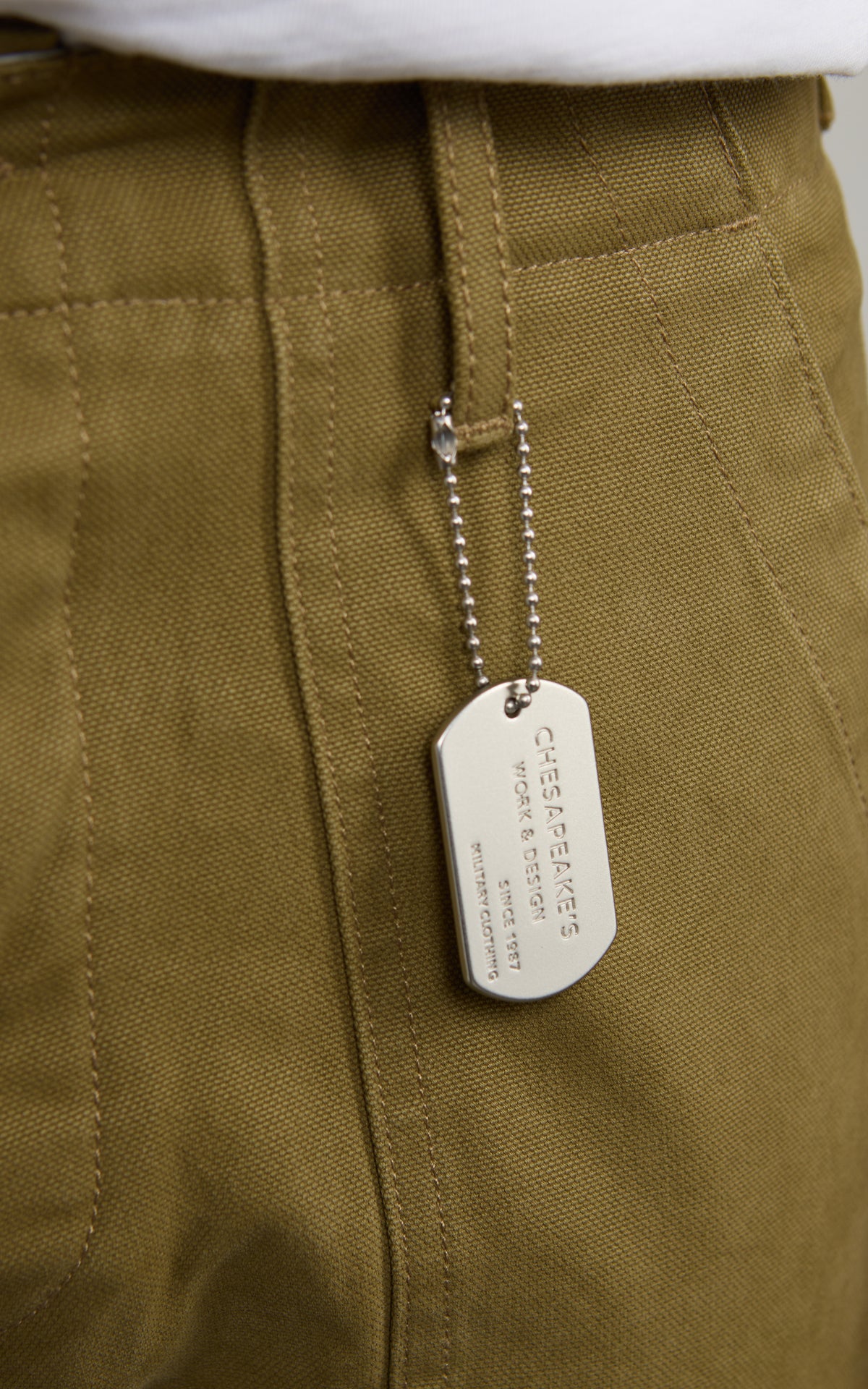 Chesapeake Fatigue Pant Canvas Khaki Grün