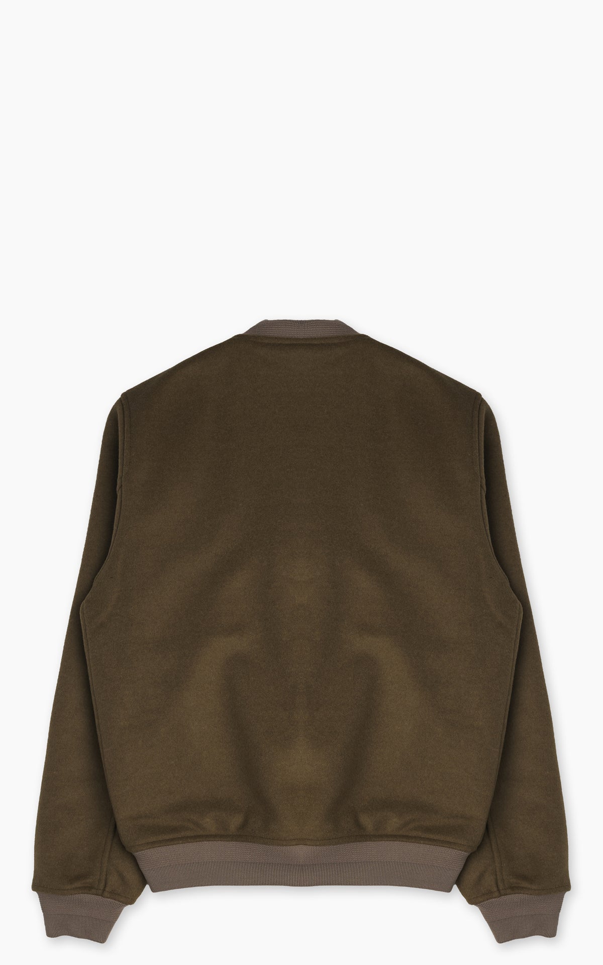 Chesapeake's A1 Wool Bomber Jacket Olive Green