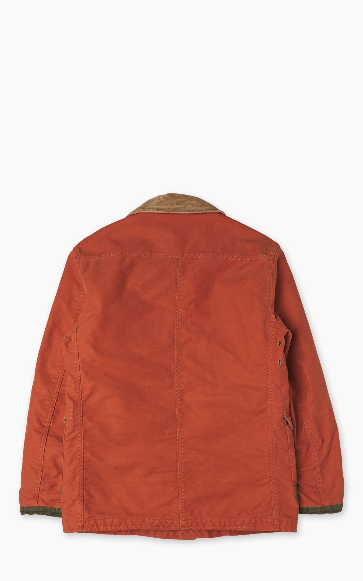 Chesapeake's Jungle Cloth Bedford Fireman Jacket Dark Orange