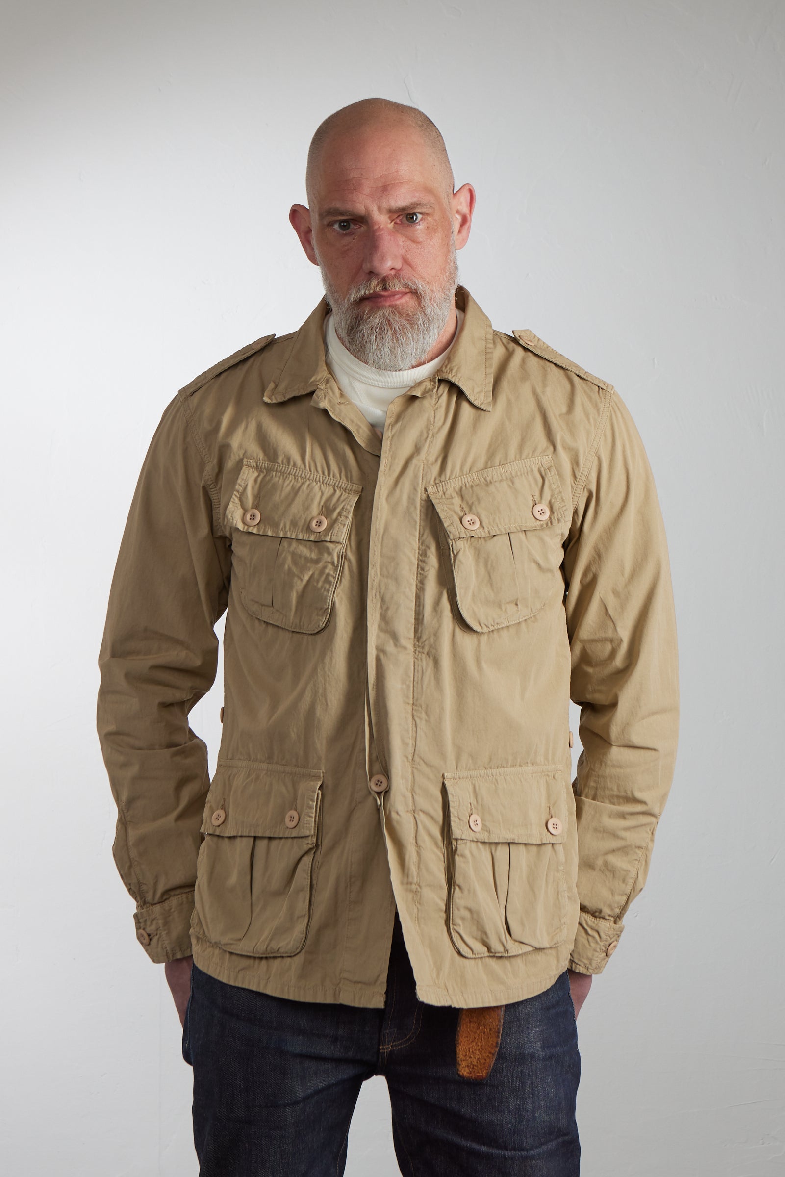 Chesapeake's Popeline Jungle Jacket Sand