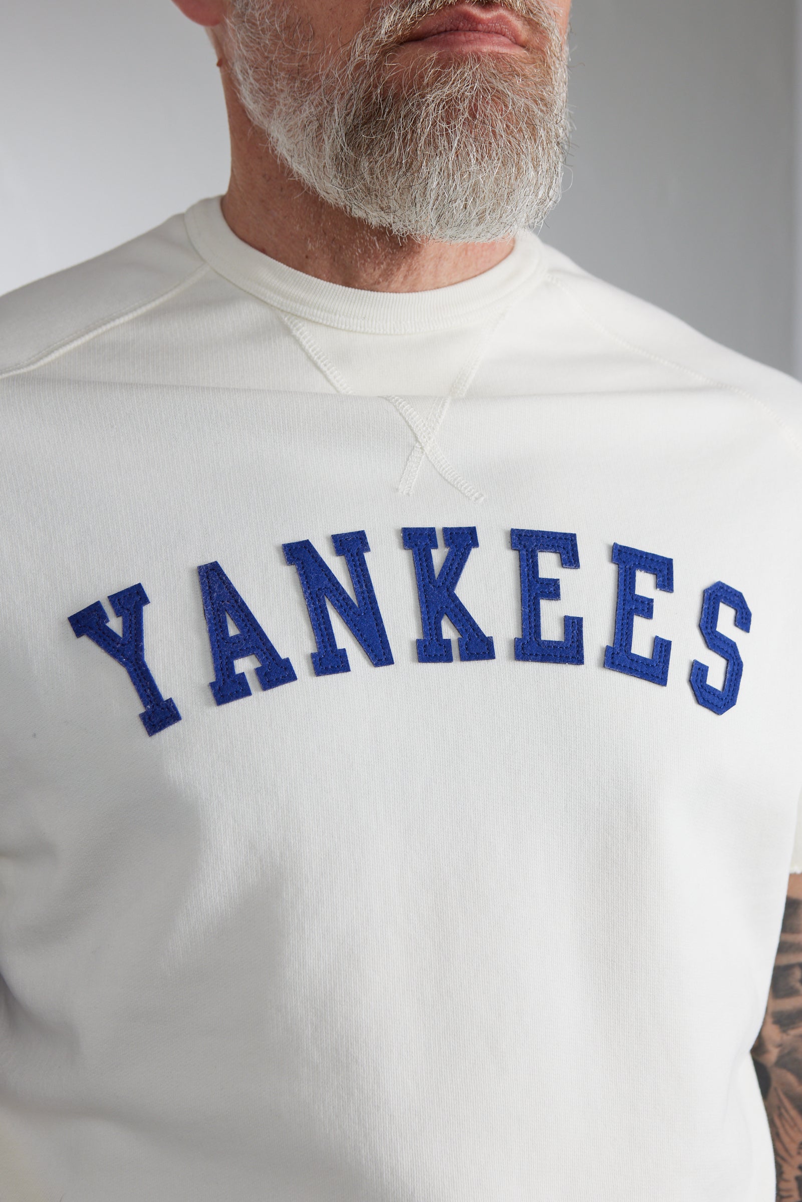 Chesapeake's Felpa S/S Sweatshirt Yankees Cream