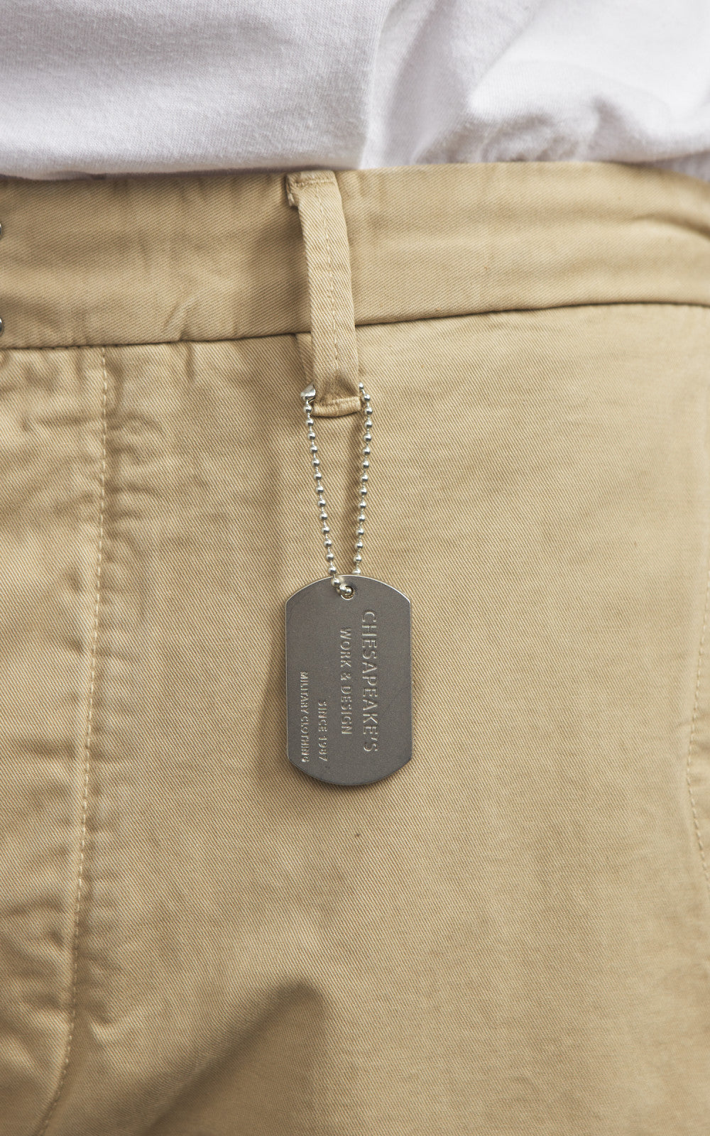 Chesapeake's Hermann Chino Pant Gabardine Sand