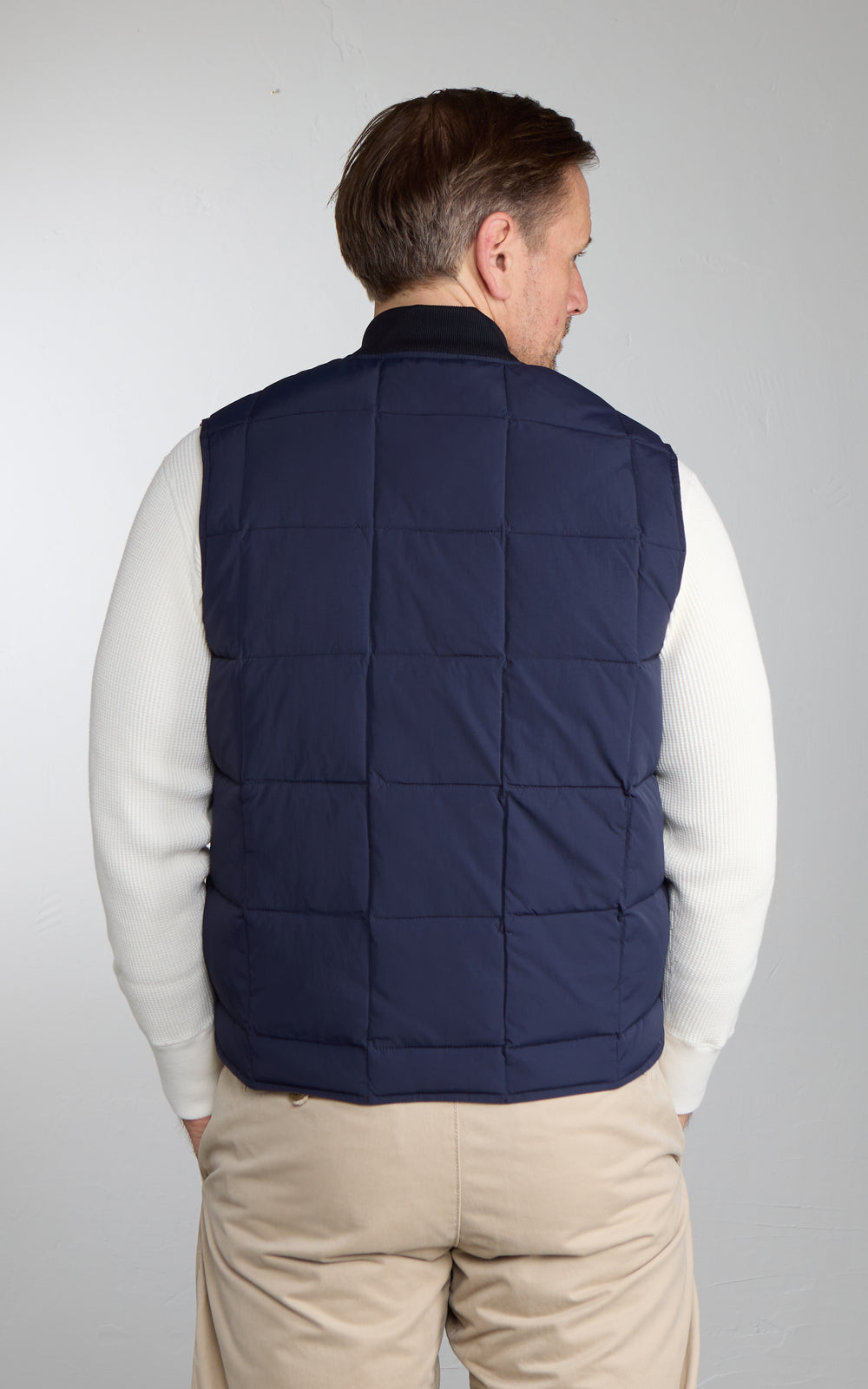 Chesapeake's Seattle Down Vest Dark Navy