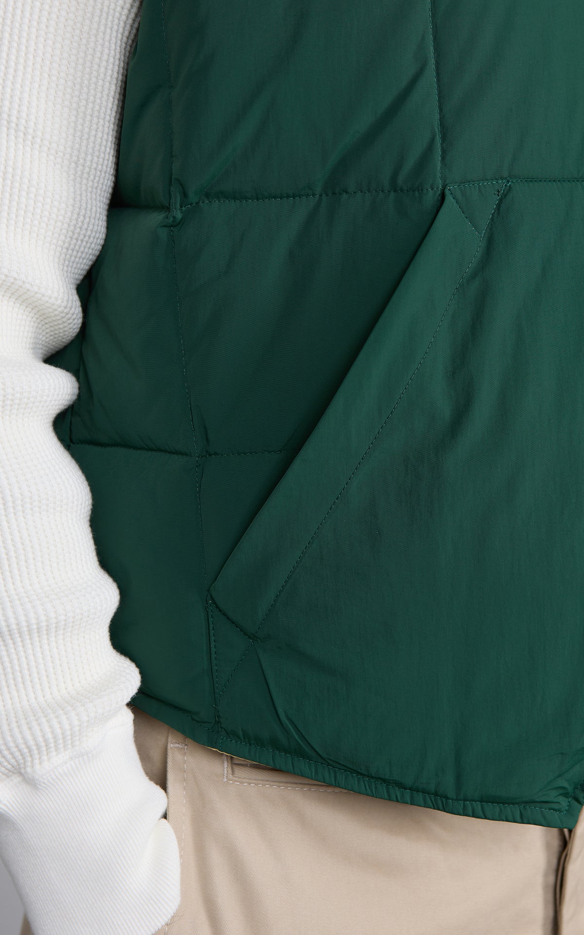 Chesapeake's Seattle Down Vest Forest Green