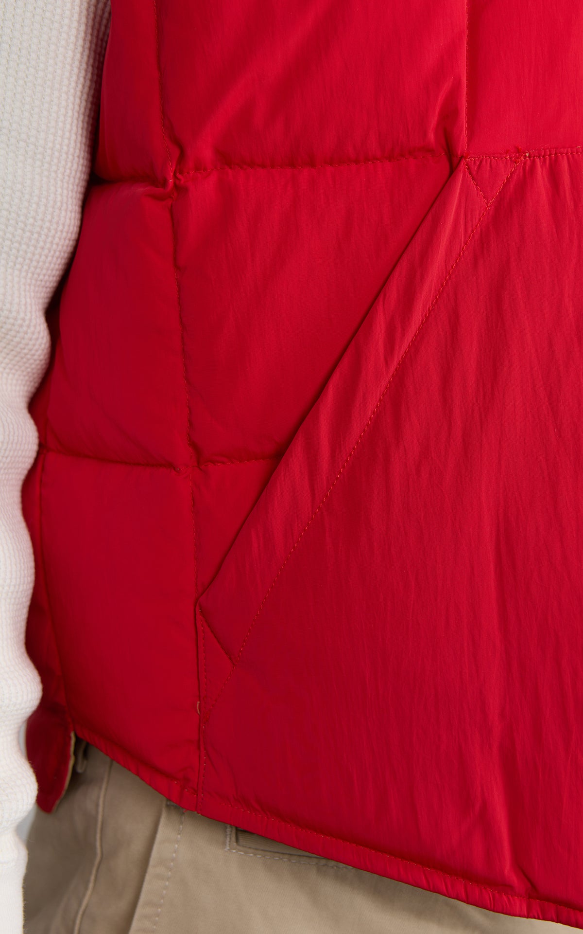 Chesapeake's Seattle Down Vest Rescue Red