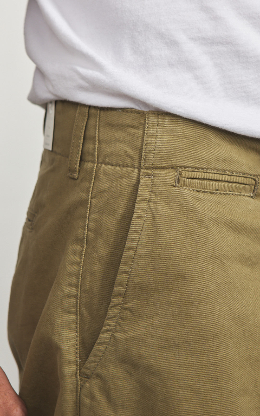 Chesapeake's Officer Chino Pant Gabardine Khaki Green