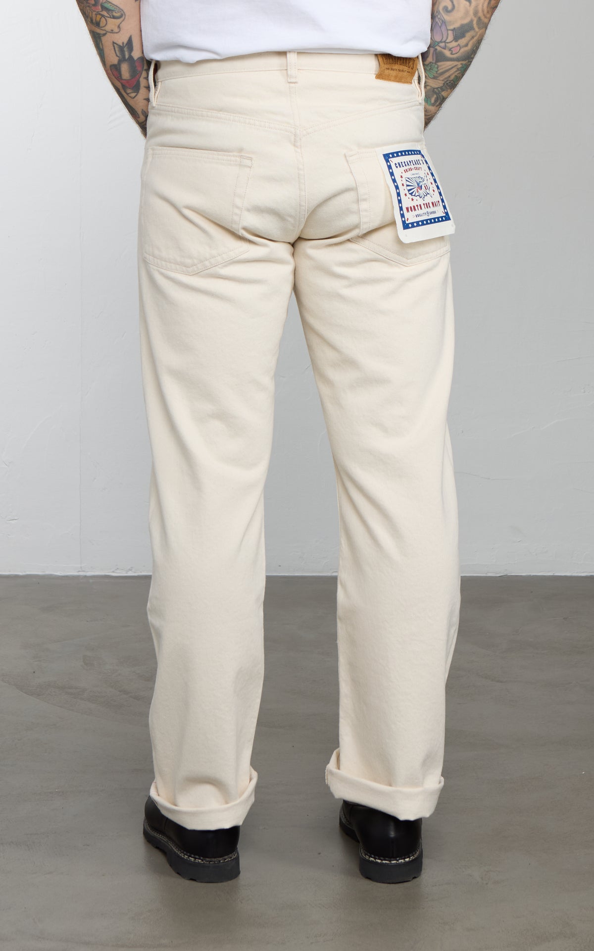 Chesapeake's Pant Denim Selvedge Rinsed Natural