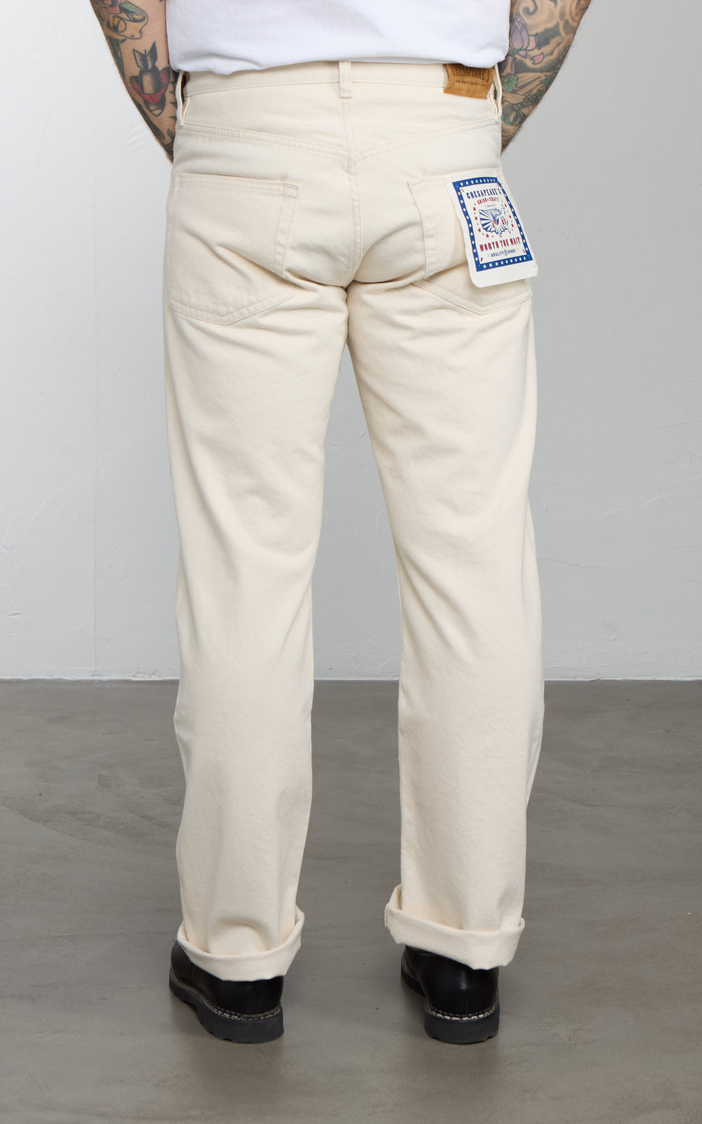 Chesapeake's Pant Denim Selvedge Rinsed Natural