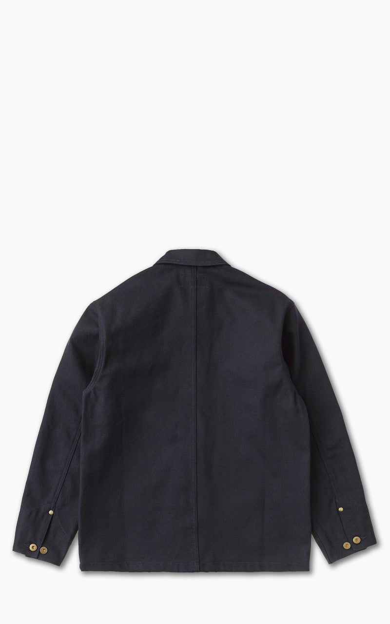Nudie Jeans Chore Jacket Rebirth Navy