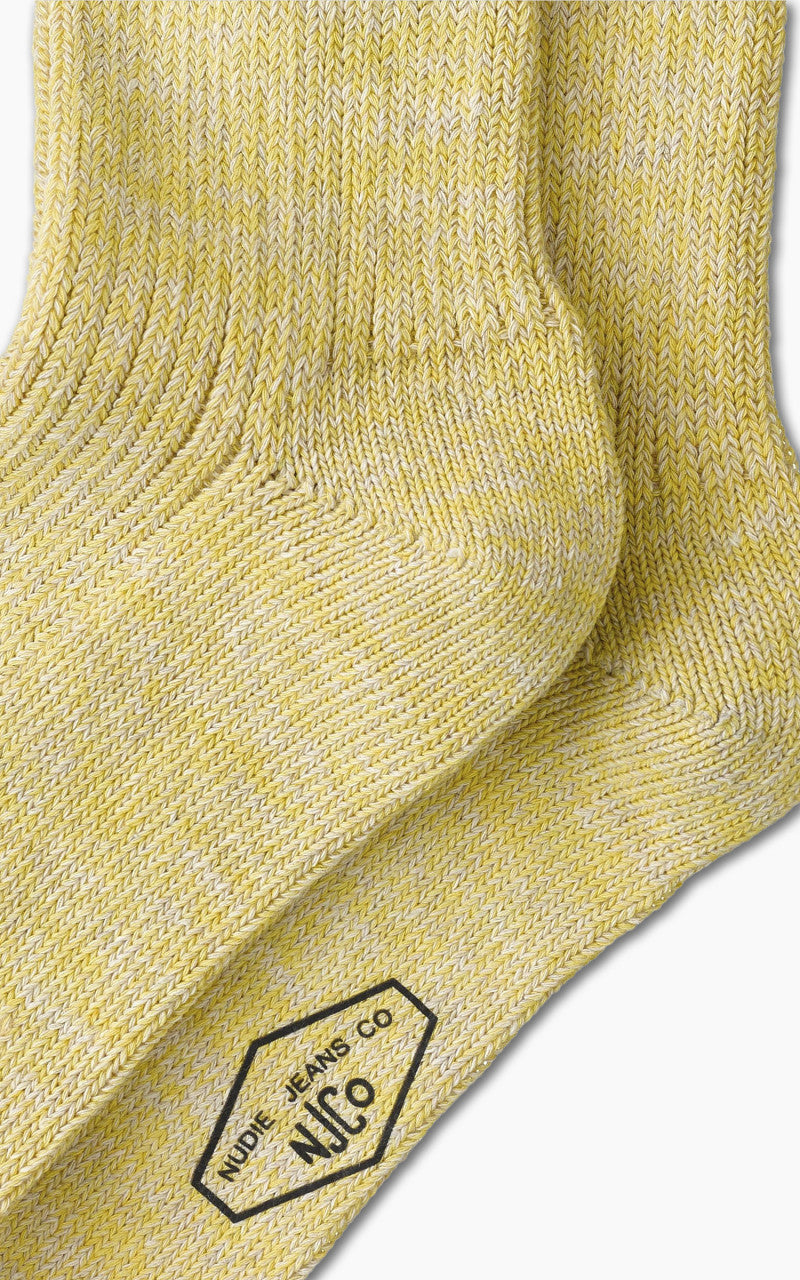 Nudie Jeans Chunky Sock Rebirth Faded Sun