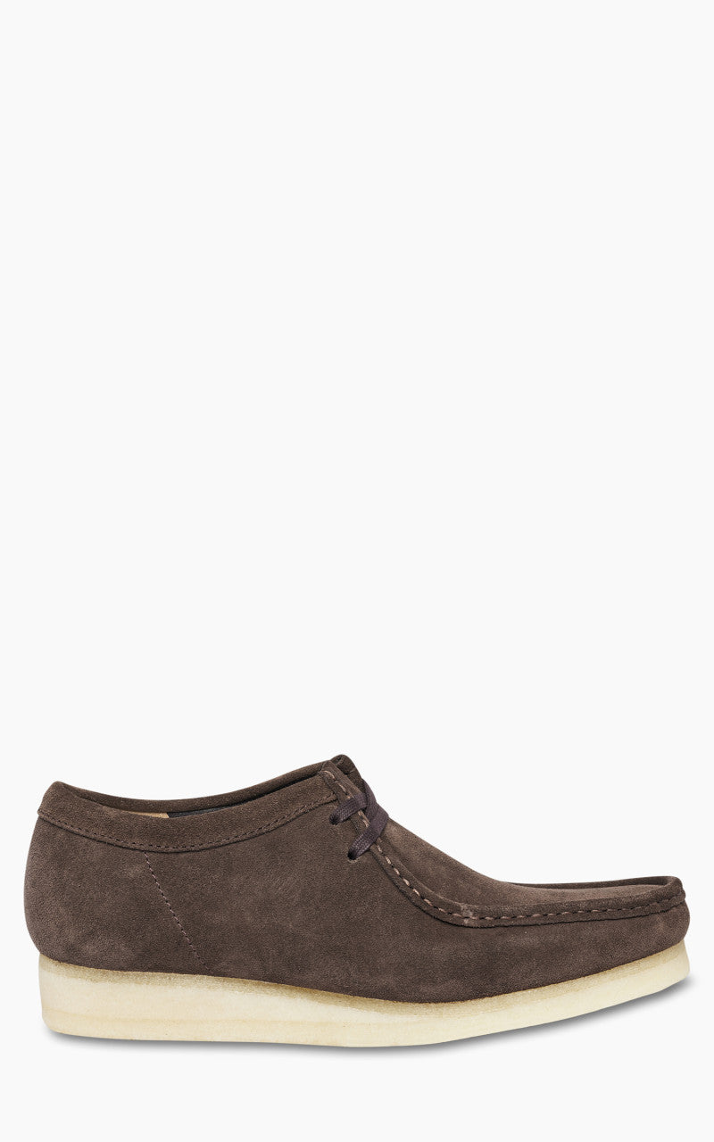 Clarks Wallabee Suede Dark Brown