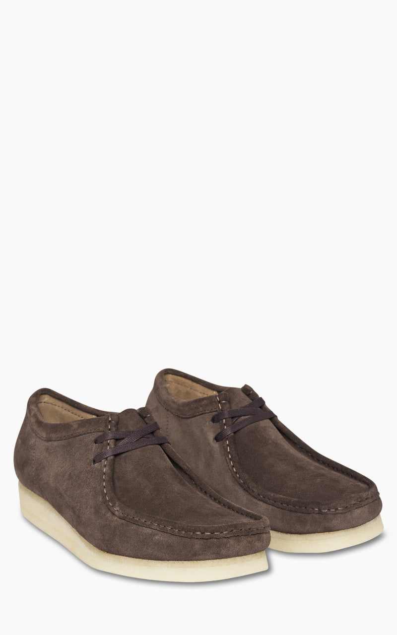 Clarks Wallabee Suede Dark Brown