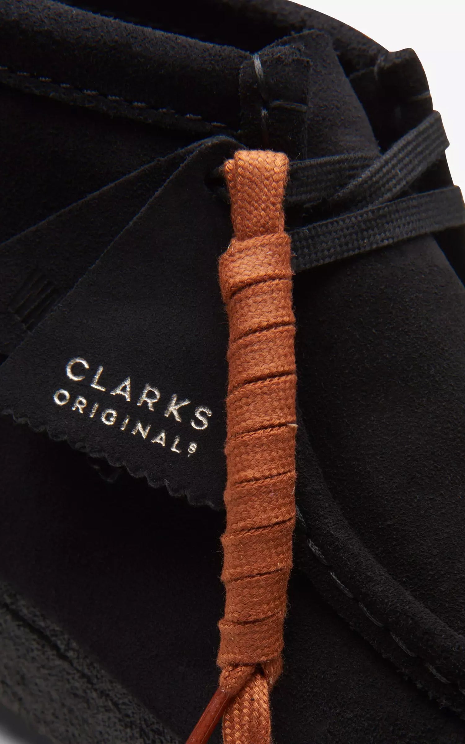 Clarks Originals Wallabee Boot Suede Black